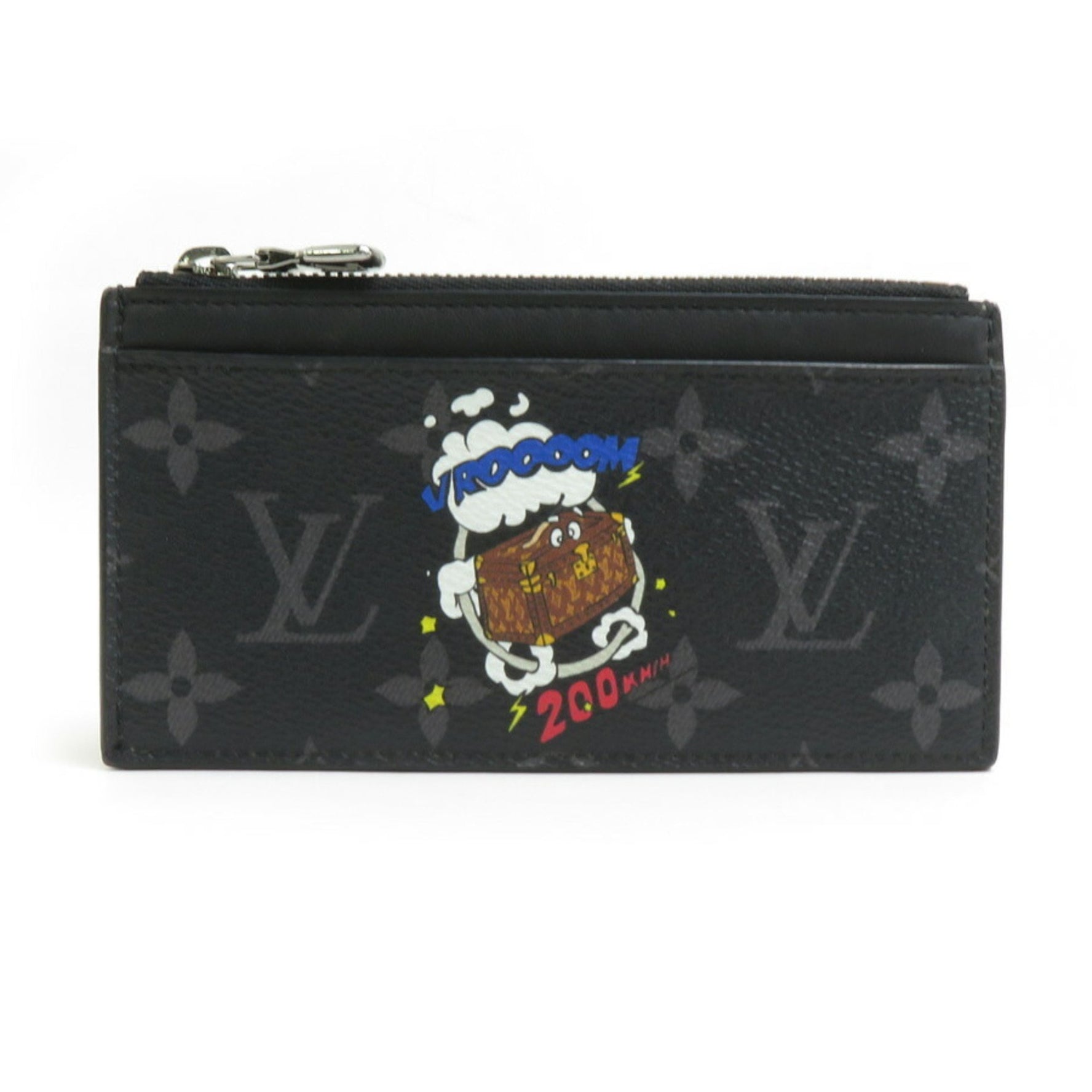 Louis Vuitton Wallets and coin cases Monogram Eclipse Coin Card Holder Black