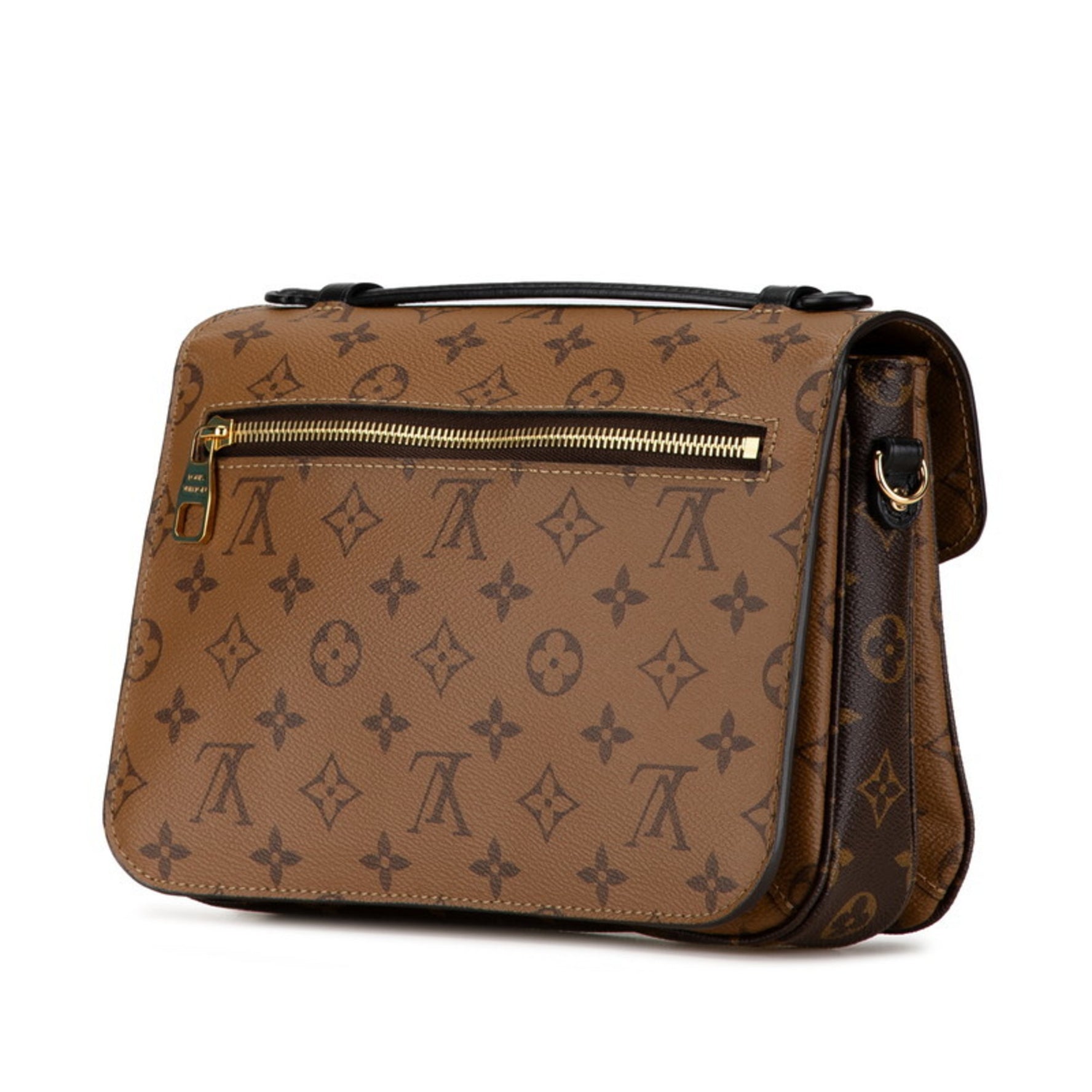 Louis Vuitton Monogram Reverse Pochette Metis MM Handbag Shoulder Bag PVC Leather LOUIS VUITTON