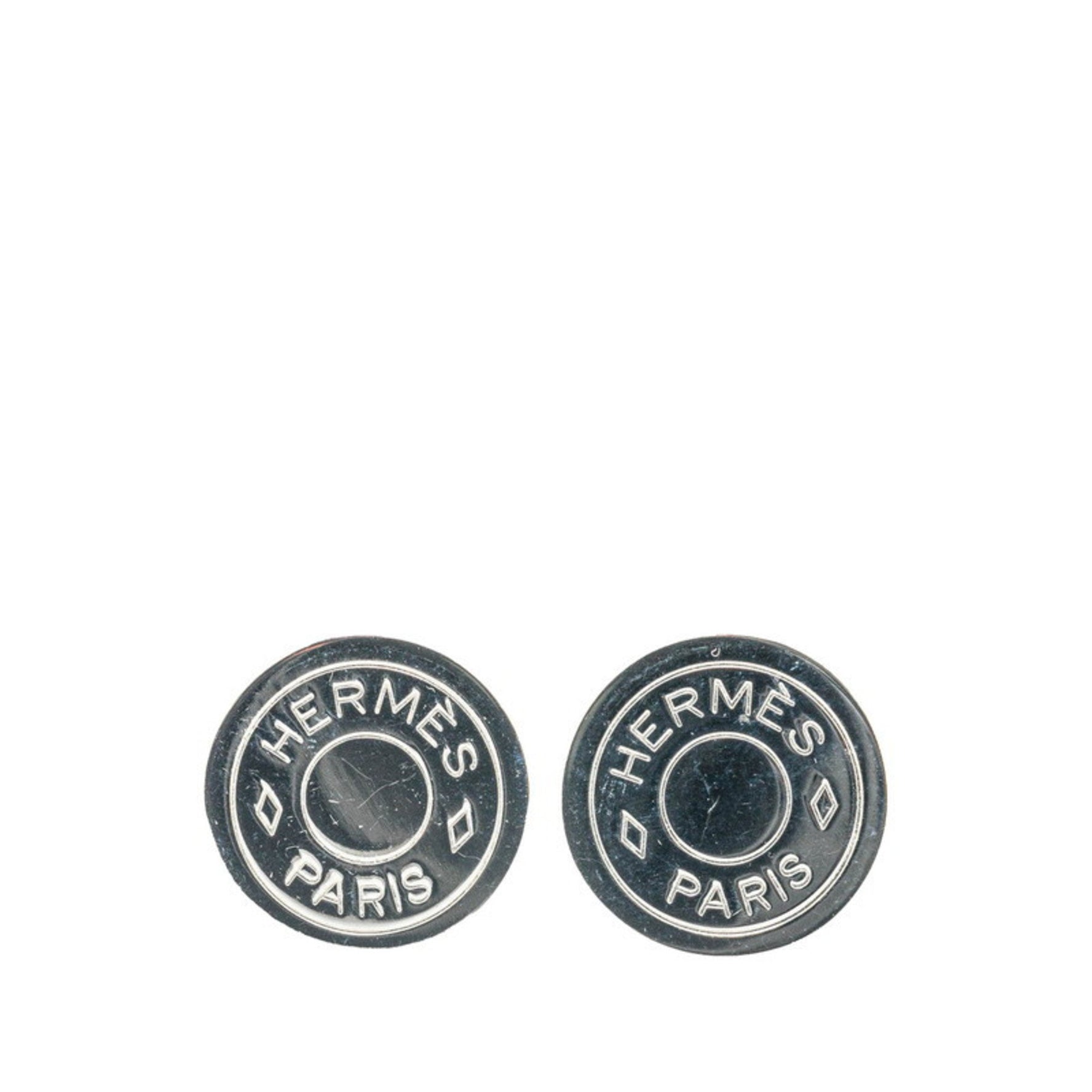 Hermes Serie Earrings Metal