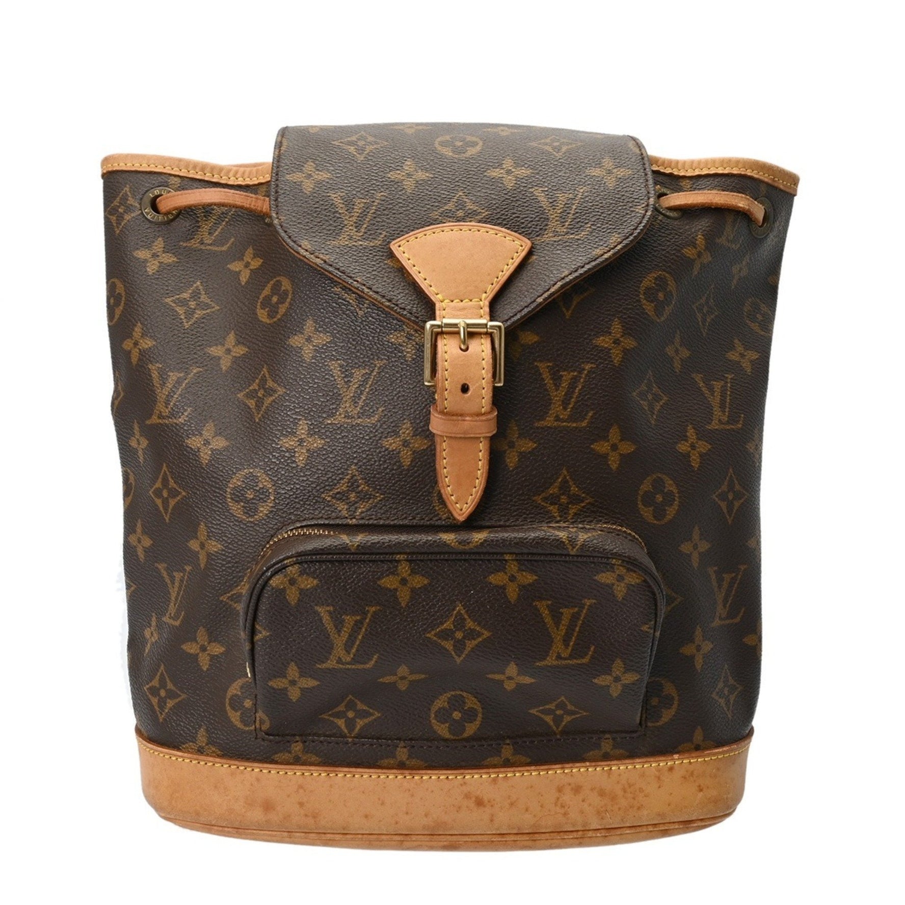 LOUIS VUITTON Monogram Montsouris MM Canvas Backpack/Daypack