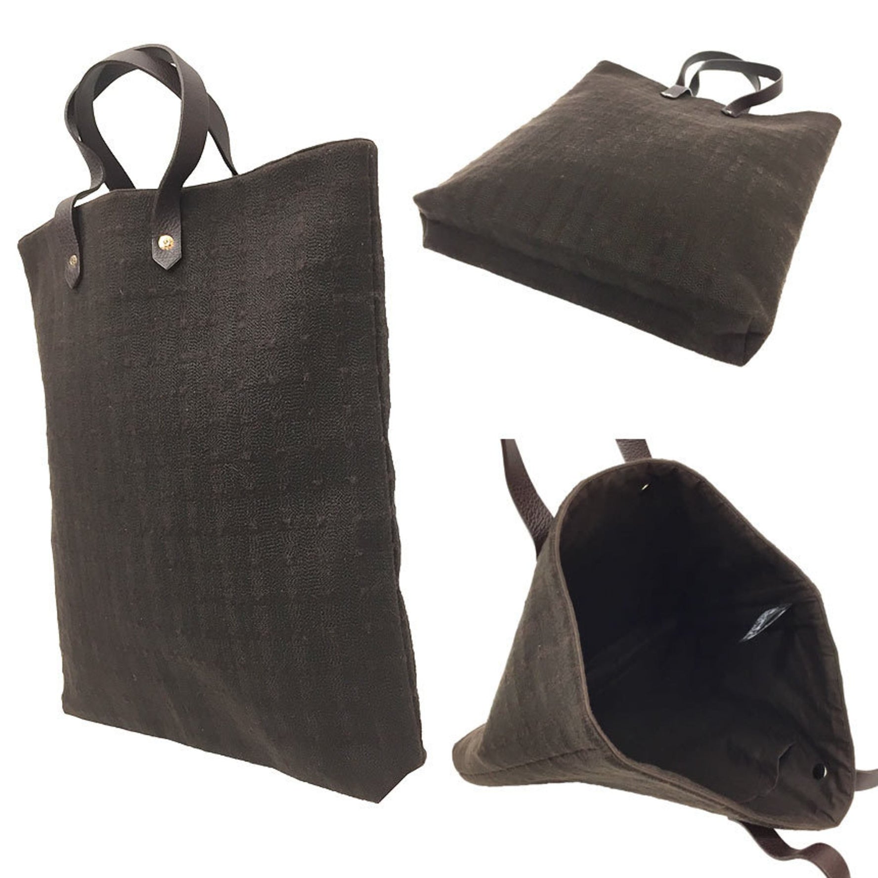 HERMES Amedaba GM Tote Bag Hand Back
