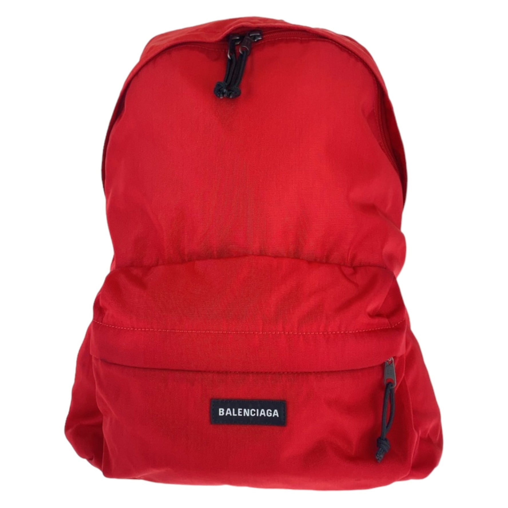 BALENCIAGA Explorer Red/Black Nylon Backpack