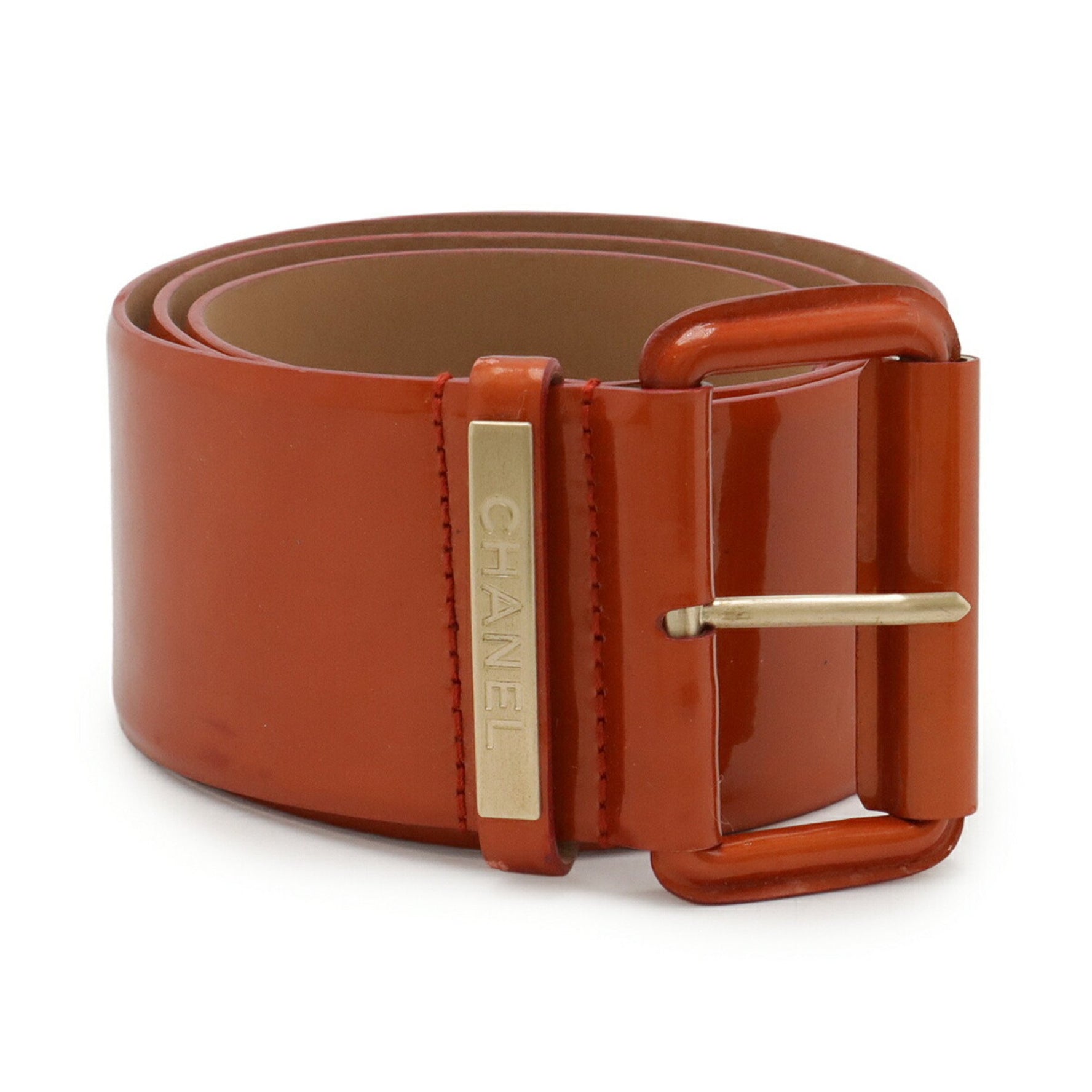 CHANEL Wide Belt, Patent Leather, #85, 85/34, 10 Pieces