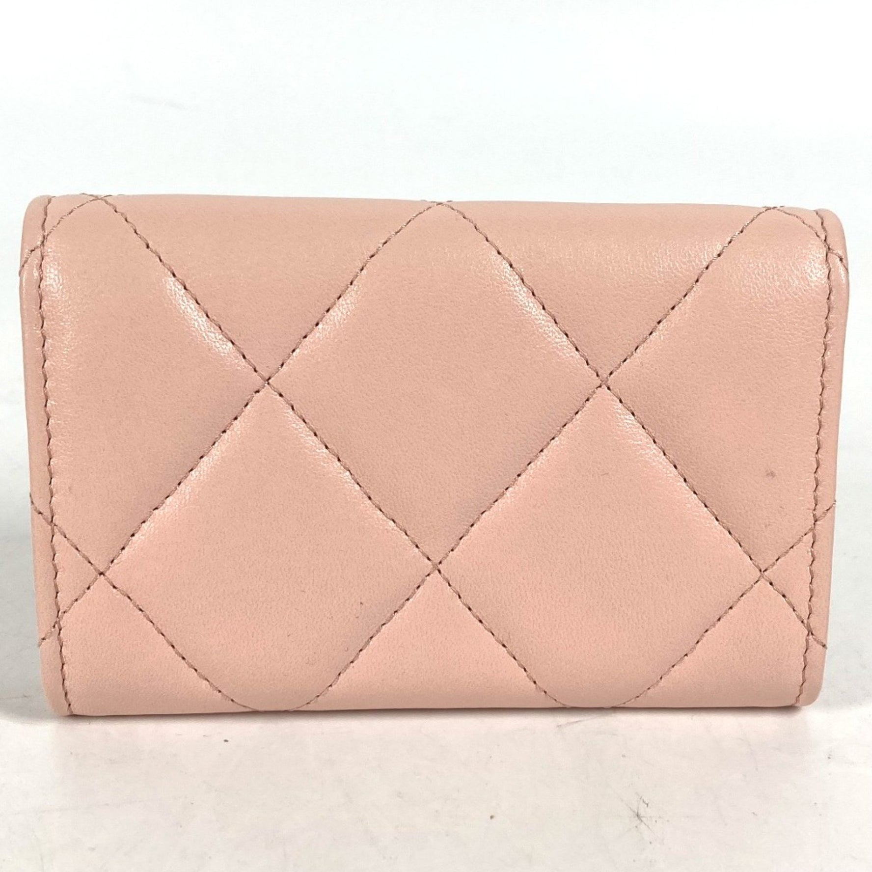 Chanel Line CC Mark Wallet Coin Compartment coin purse Gold