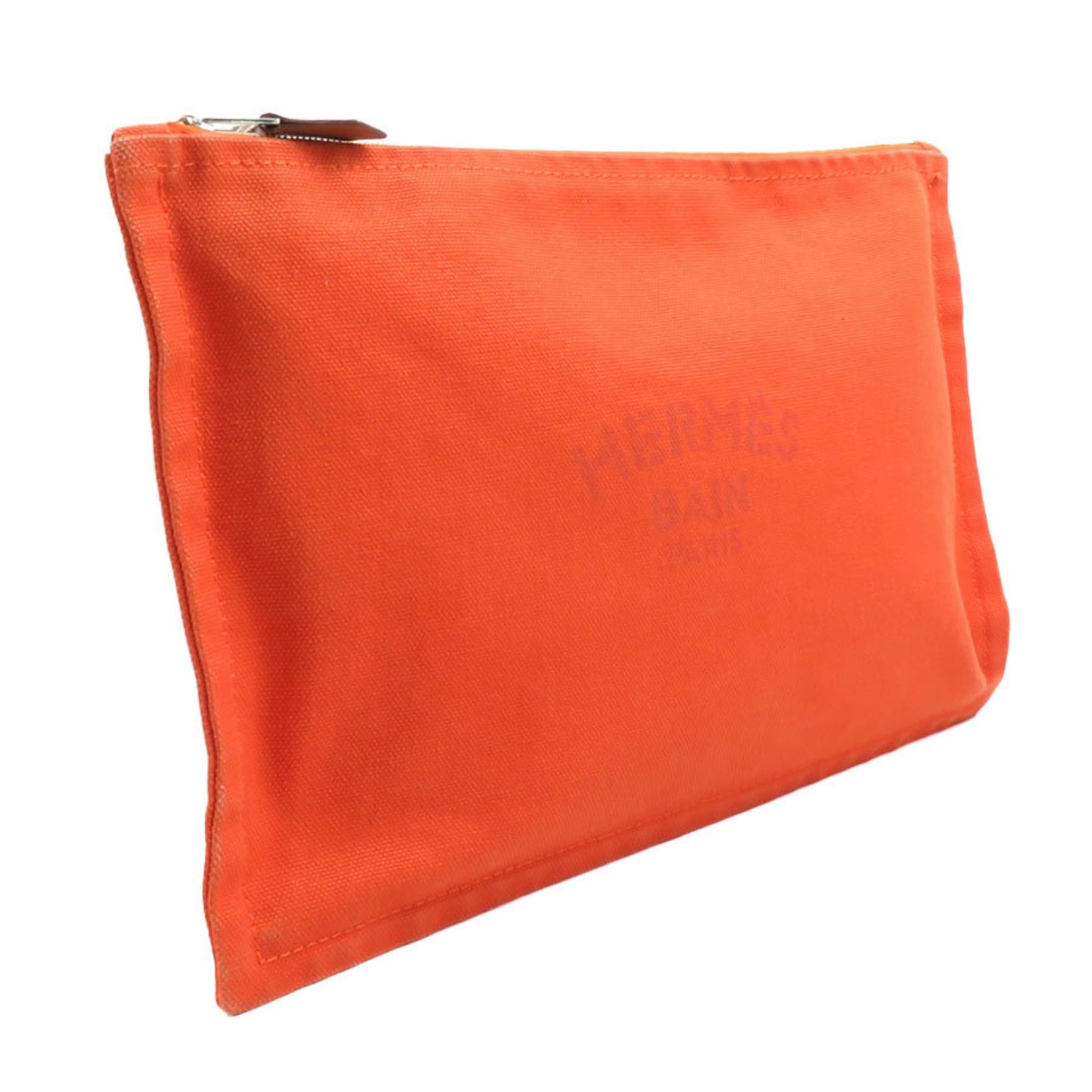 Hermes Pouch Yachting GM Canvas Unisex