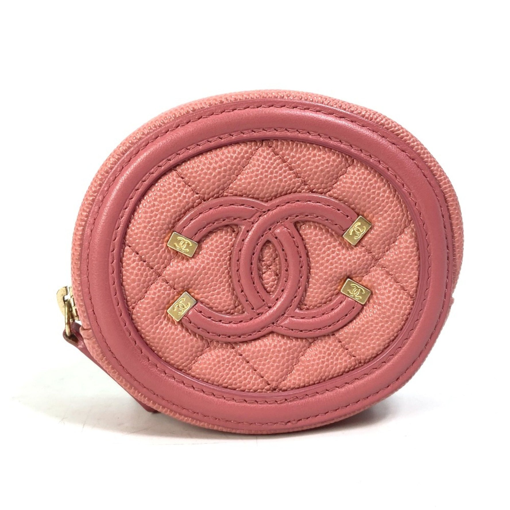 Chanel Wallet Coin Compartment Round CC Mark coin purse