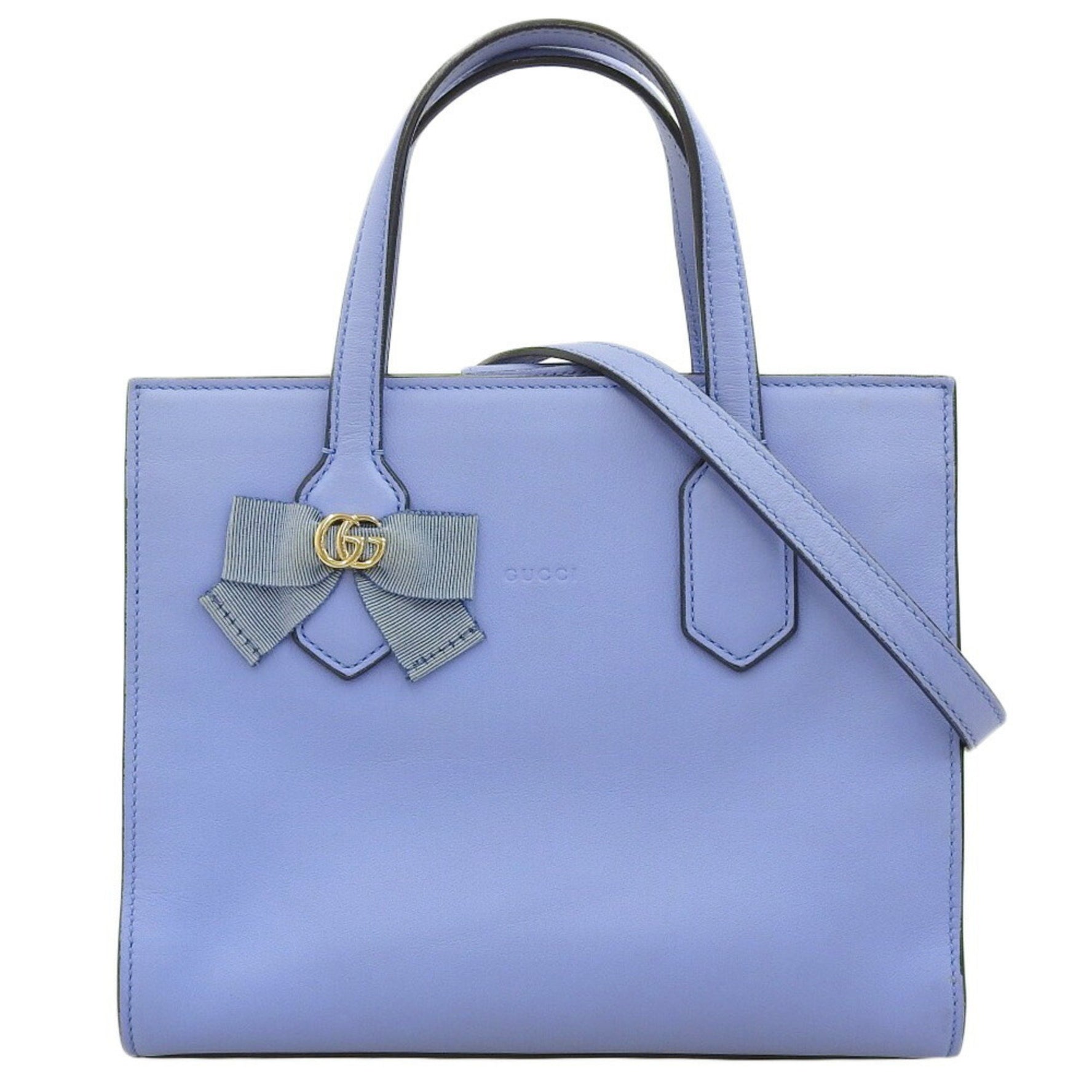 Gucci Bow Handbag,Shoulder Bag Blue