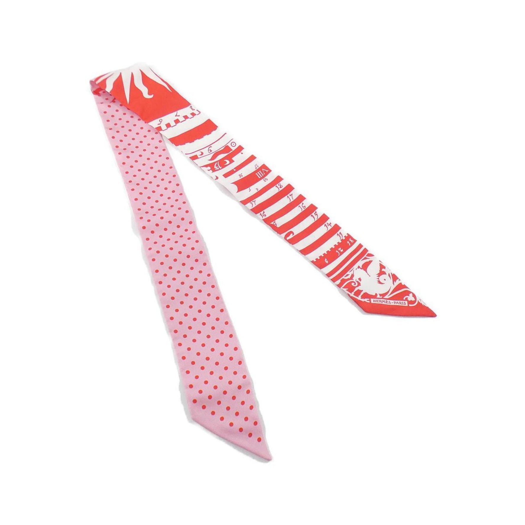 Hermes Hermès ASTROLOGIE A POIS Twilly Scarf