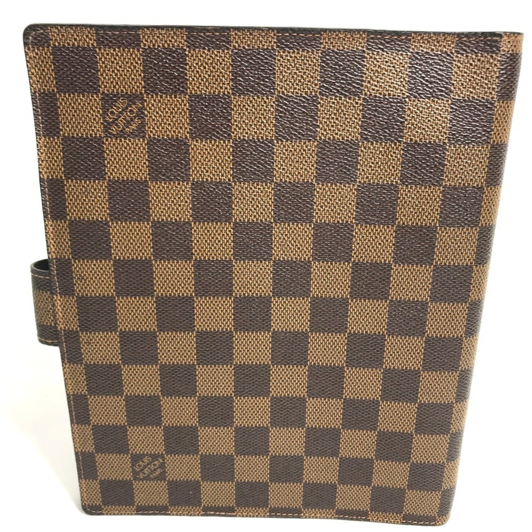 Louis Vuitton Damier Agenda GM Notebook Cover Canvas Ebene Brown