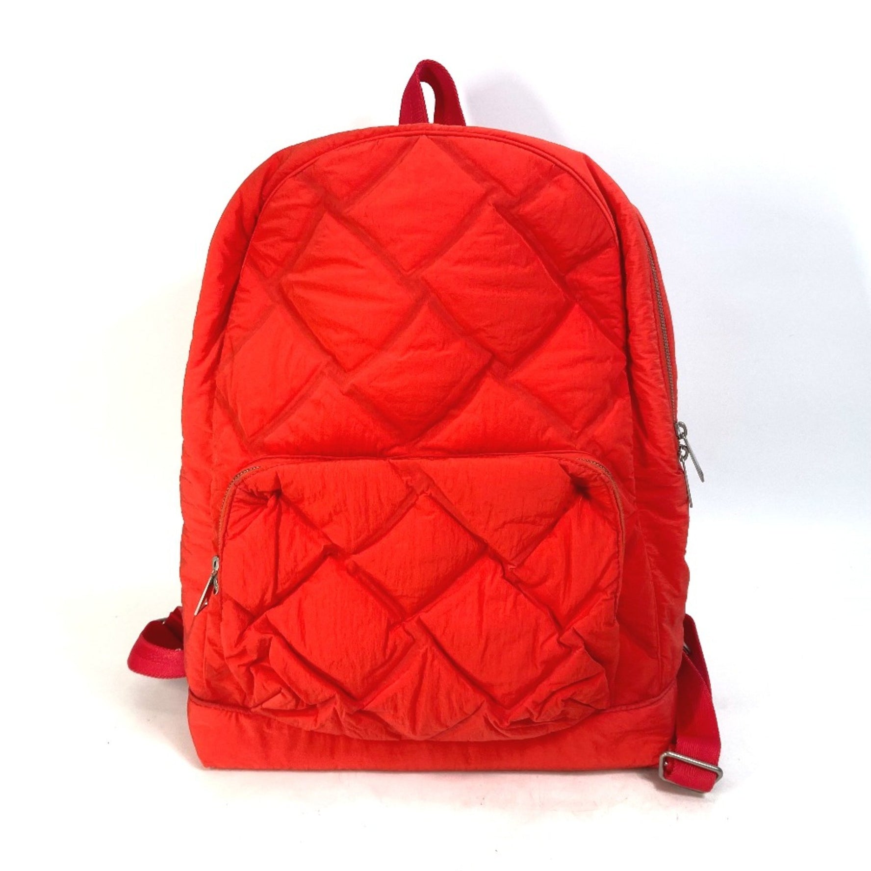 BOTTEGA VENETA Maxi Intrecciato bag Backpack Tomato