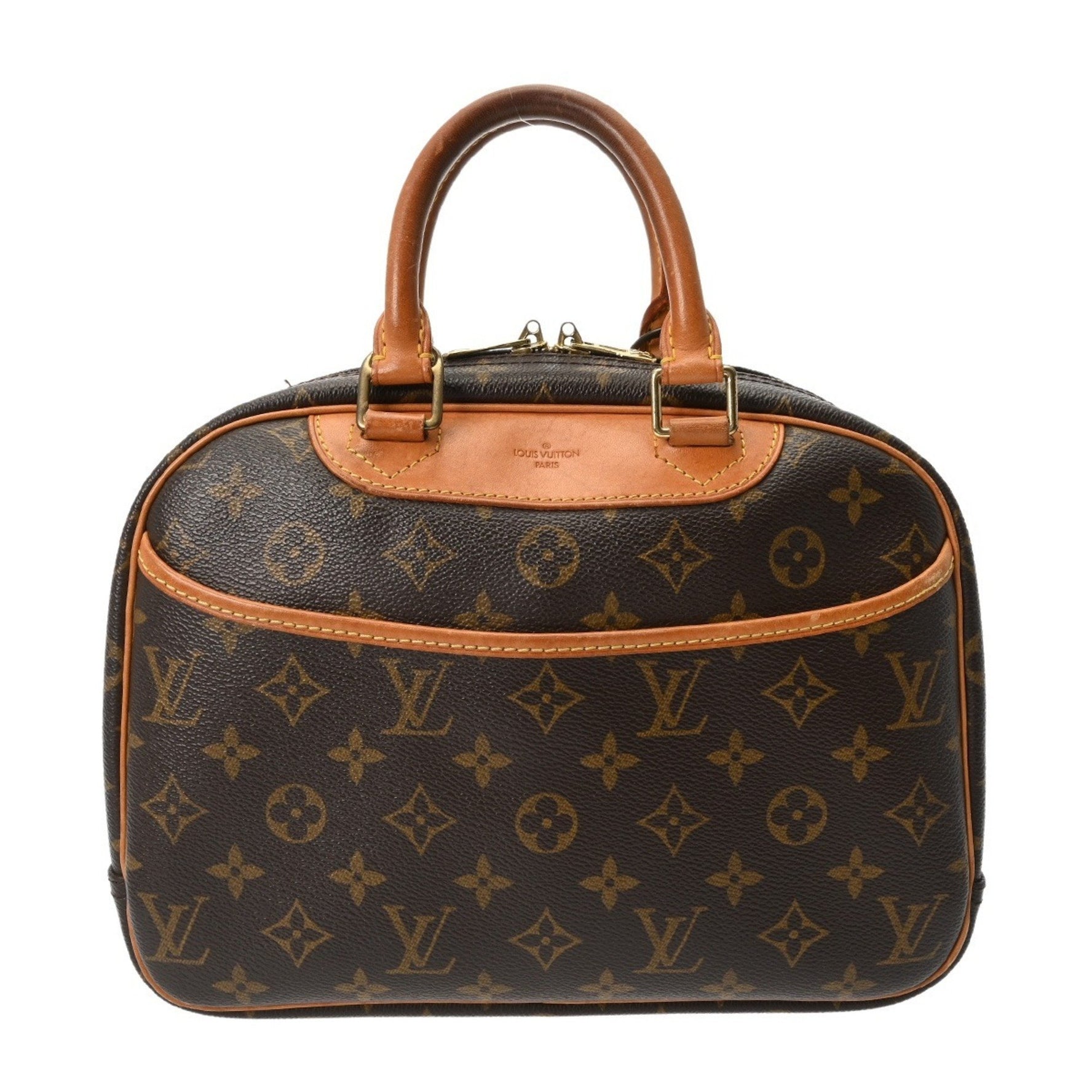 LOUIS VUITTON Monogram Trouville Canvas Handbag
