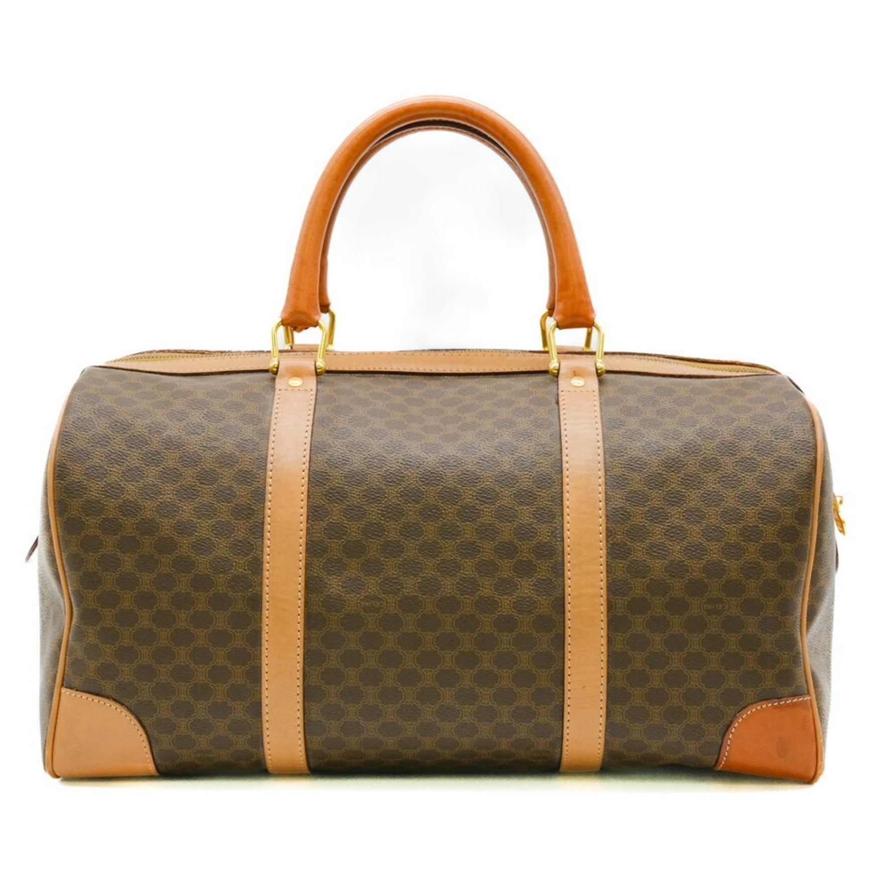 CELINE Macadam Boston Bag Leather