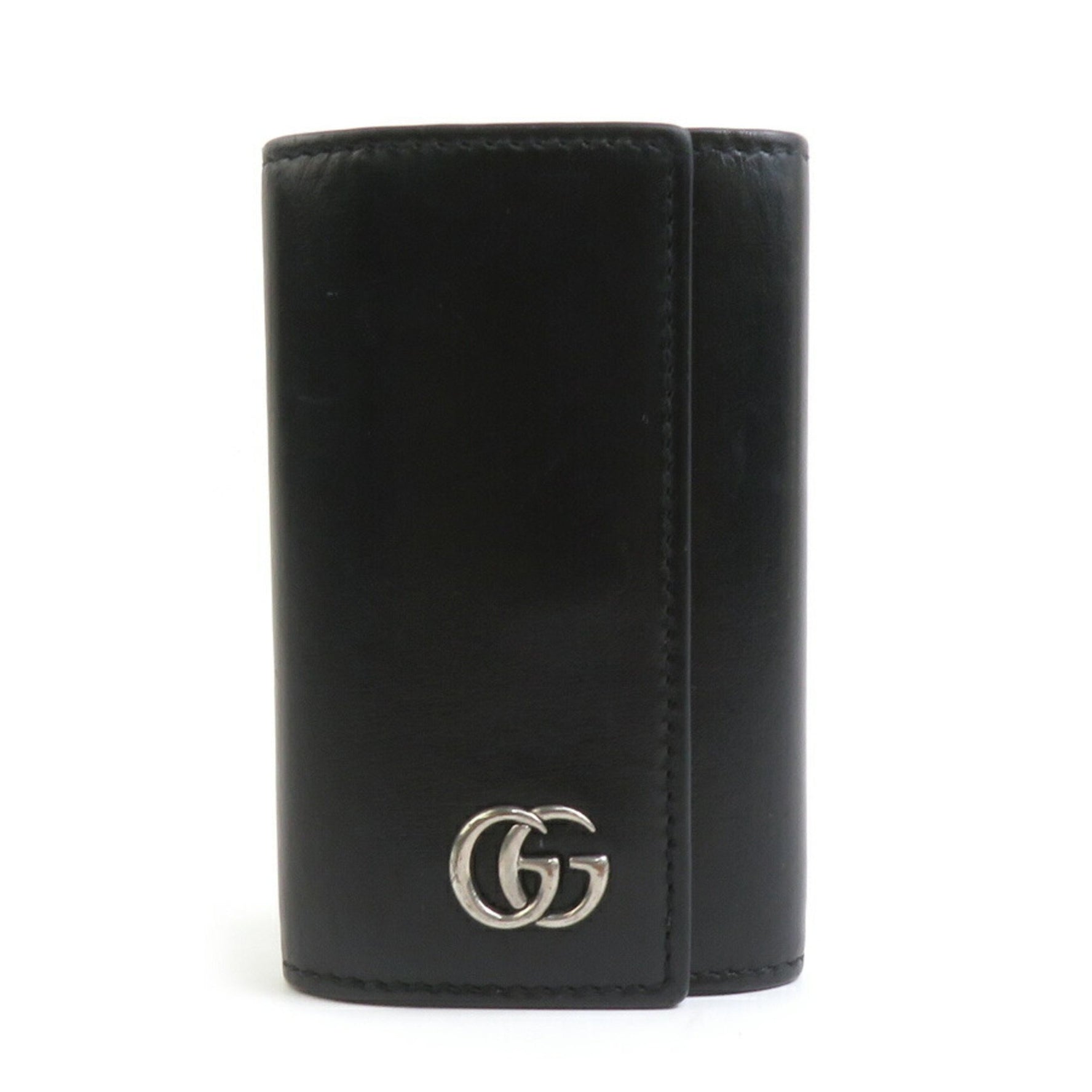 GUCCI Key Case Leather Men's