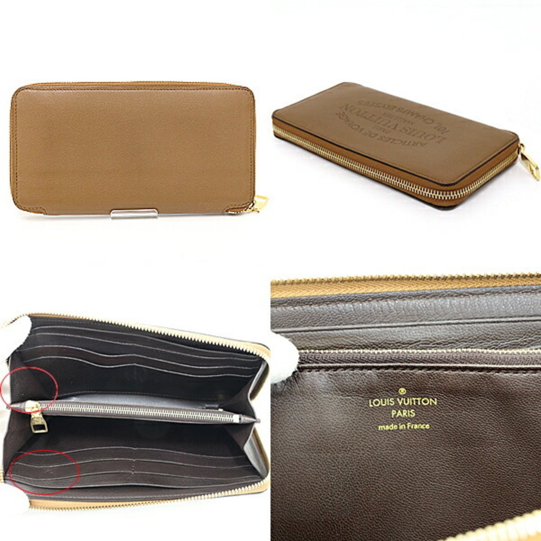 Louis Vuitton Parnassus Portefeuille Iena Round Long Wallet