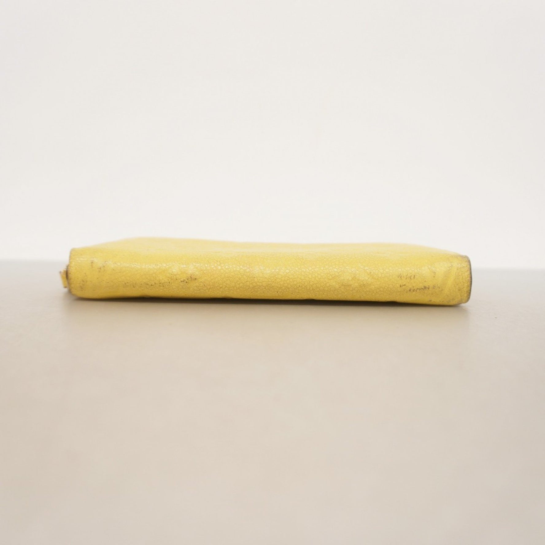 Louis Vuitton Monogram Empreinte Zippy Wallet Citrine