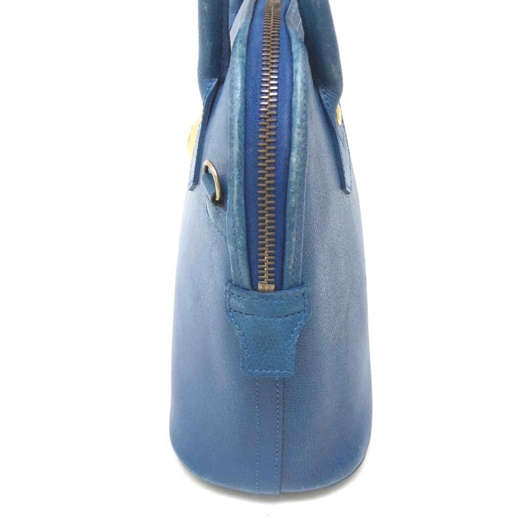 MCM metal shoulder bag handbag leather ladies