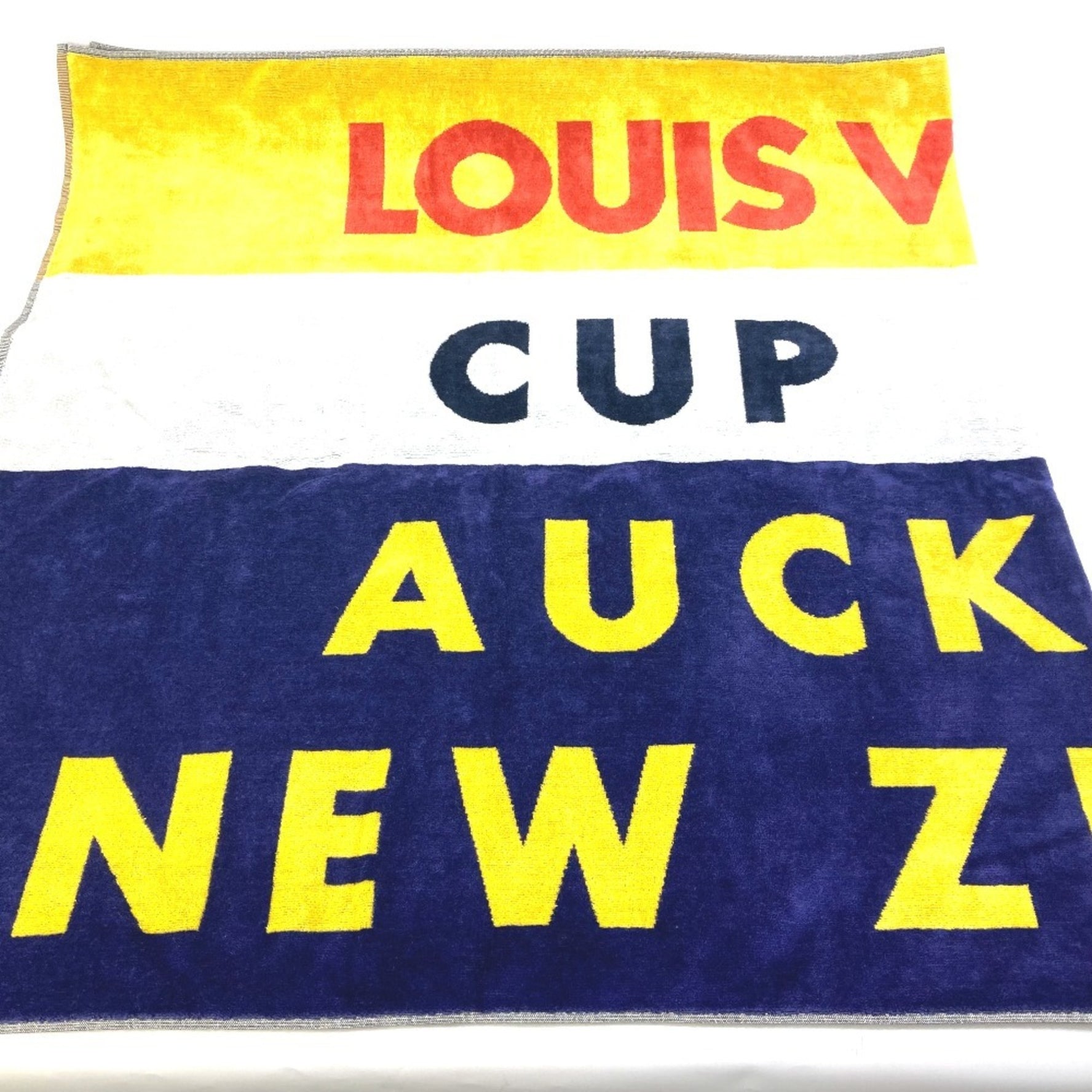 Louis Vuitton Cup LVCUP Beach Towel Bath Cotton Multicolor