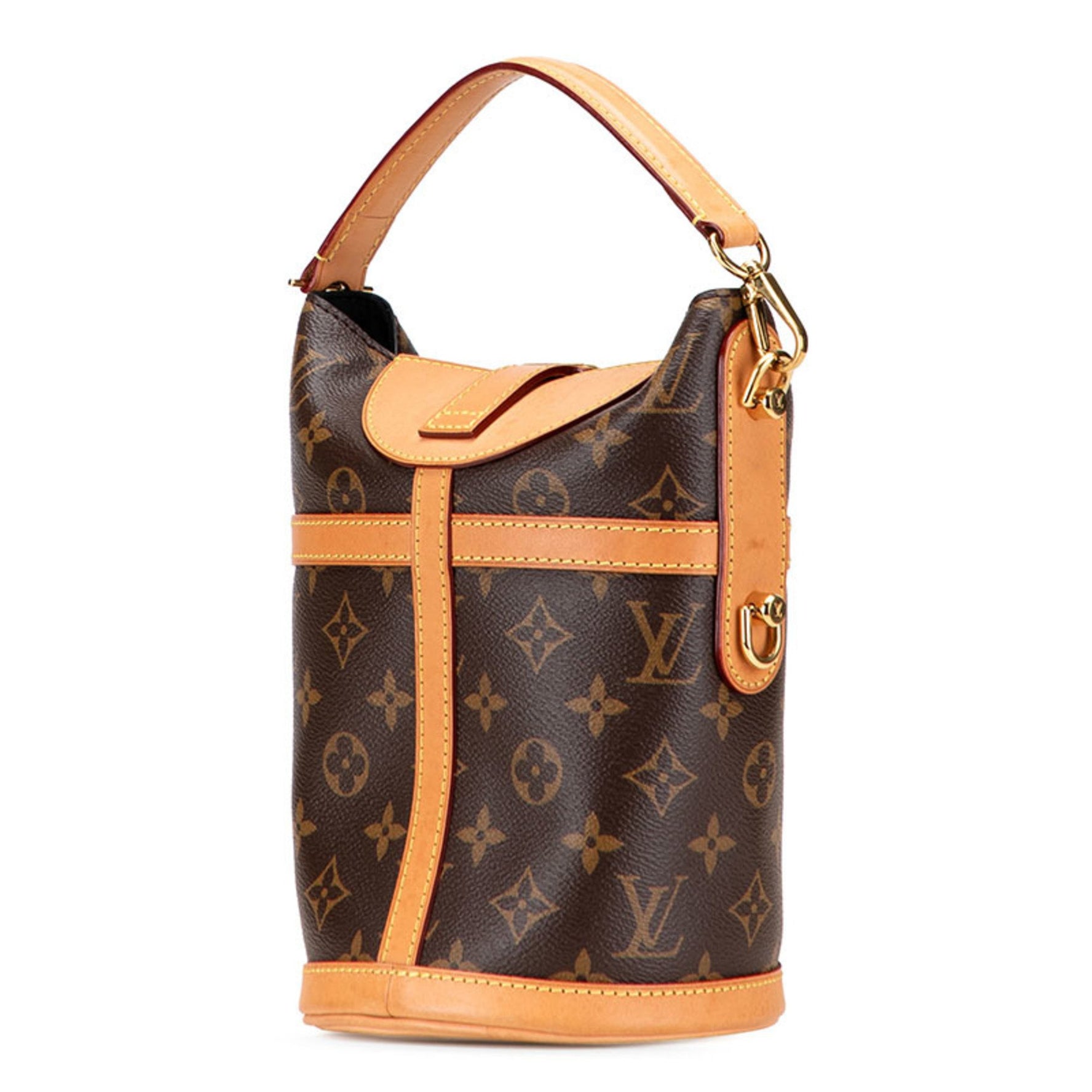 Louis Vuitton Monogram Duffle Bag, Handbag/Shoulder Leather, LOUIS VUITTON