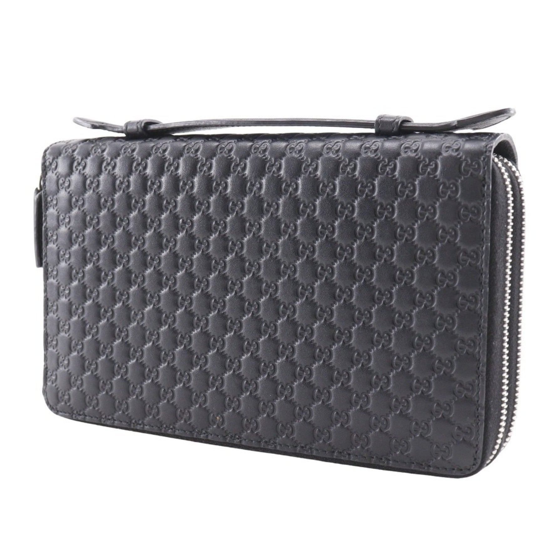Gucci Micro Travel Case, Long Wallet, Shimmer Leather, Outlet