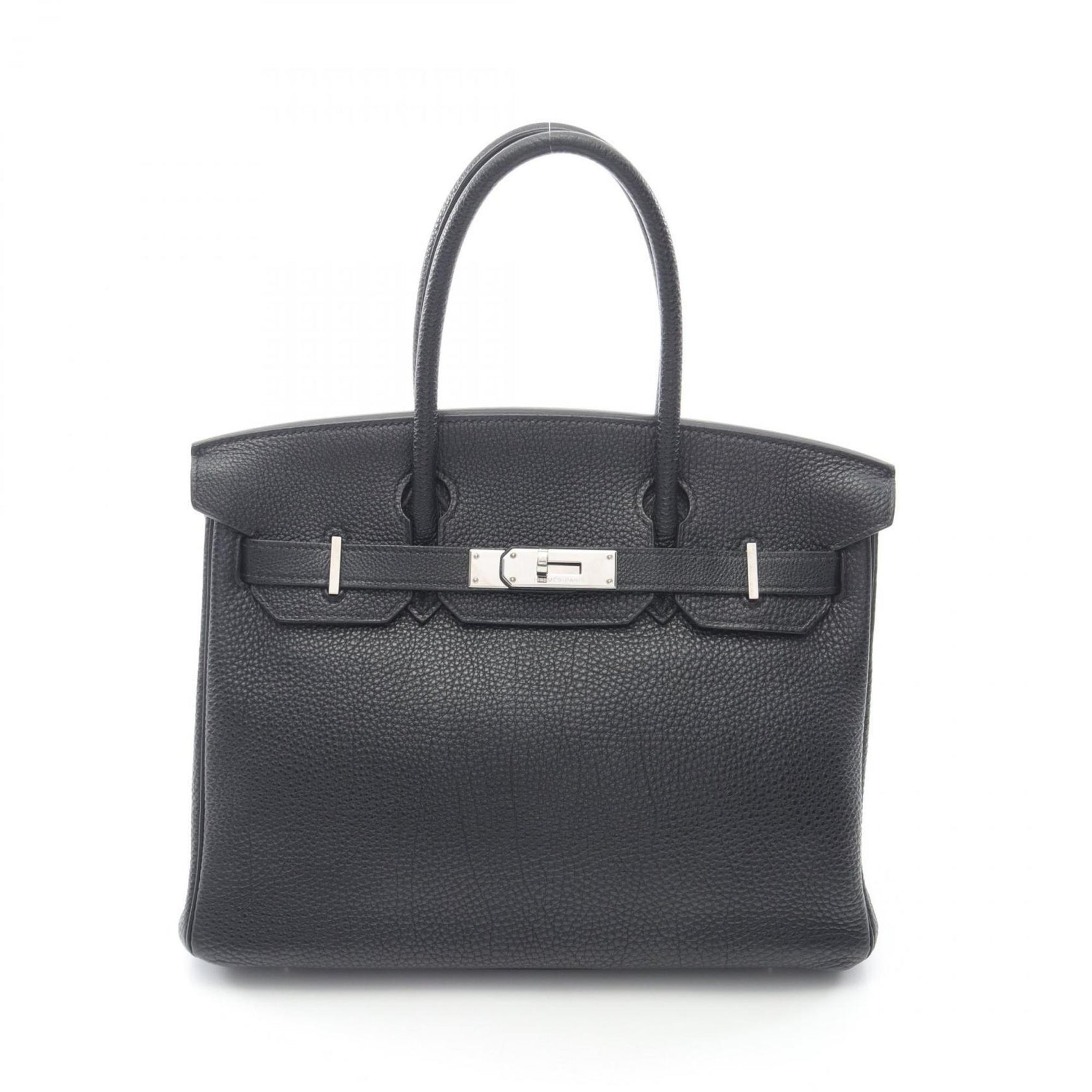 Hermes Birkin 30 Handbag, Leather Togo Togo, Women's, Black