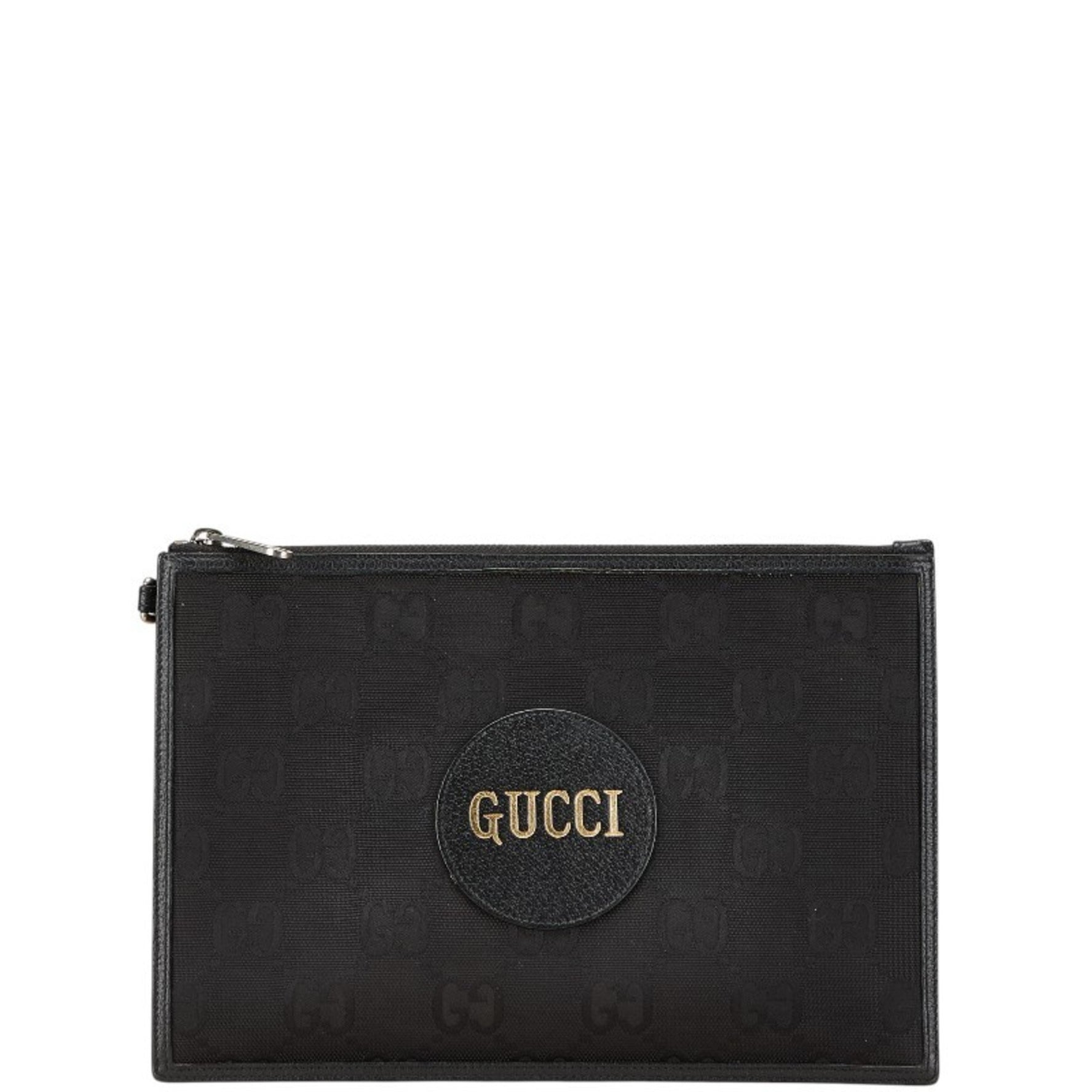 Gucci Off the Grid Clutch Bag Nylon Leather