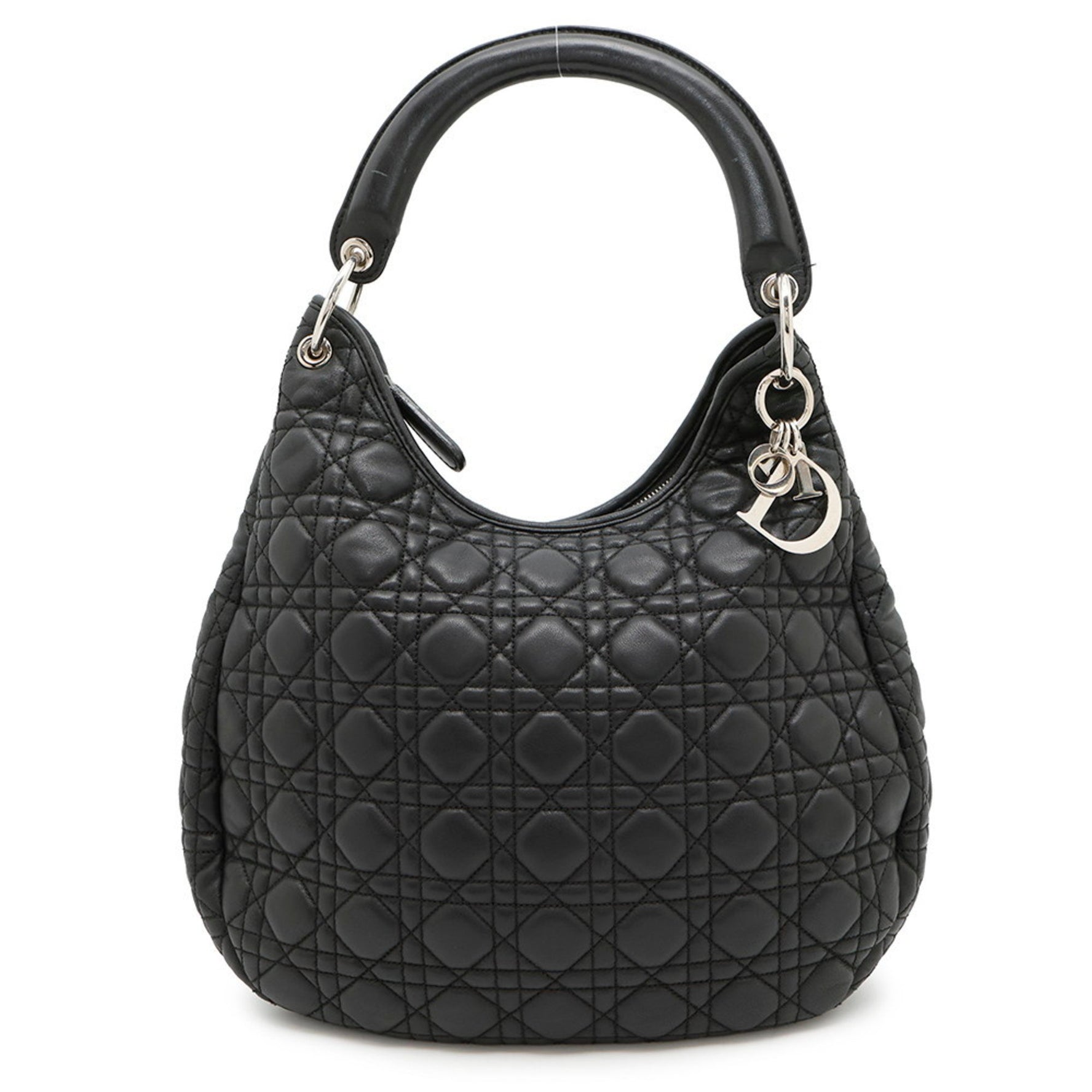 Christian Dior Cannage Leather Shoulder Bag