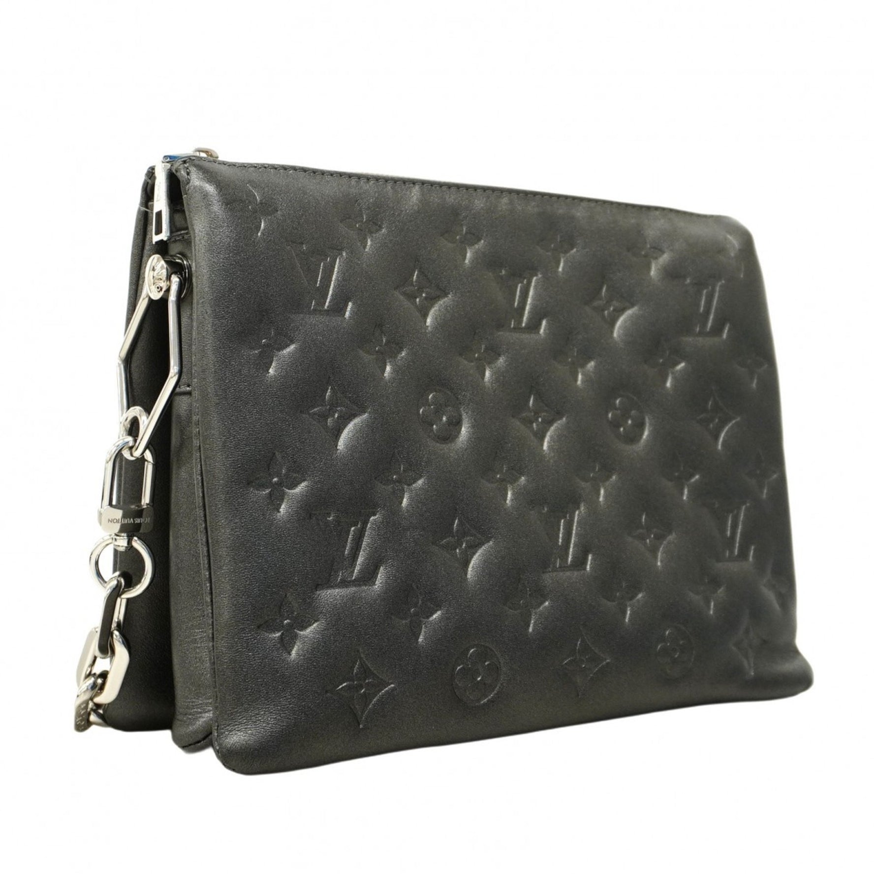 Louis Vuitton Monogram Embossed Coussin PM Shoulder Bag