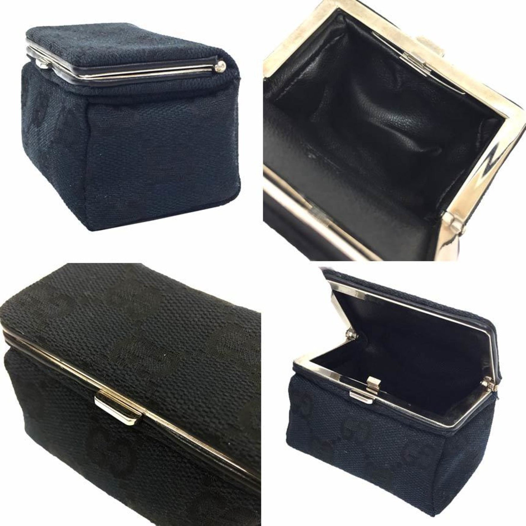 Gucci GG Pouch Canvas x Leather Case