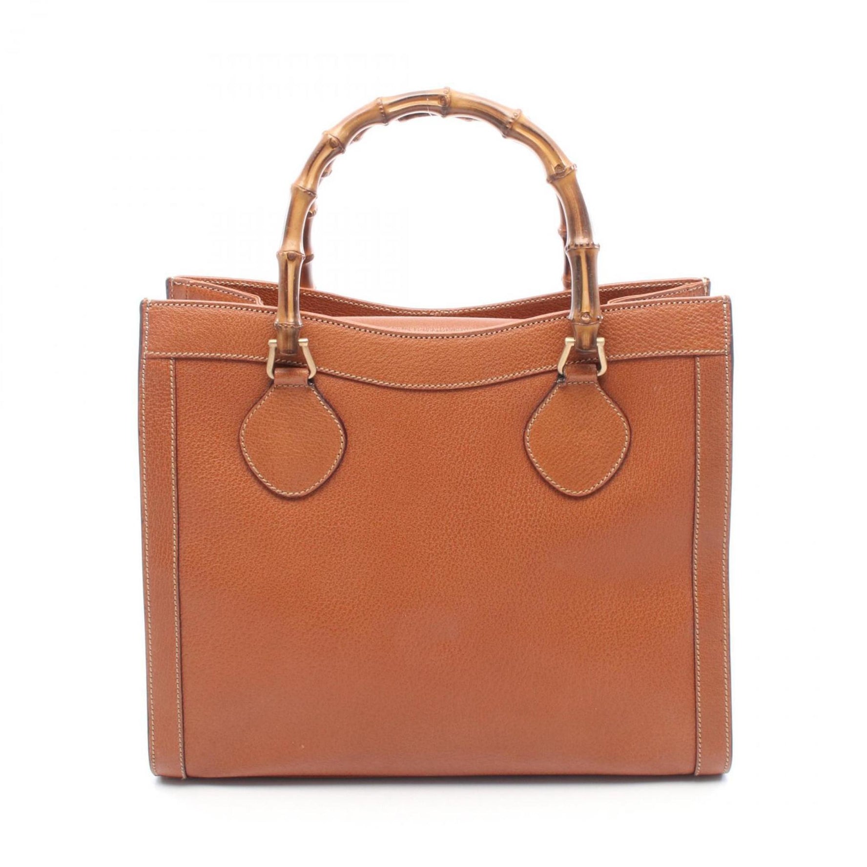 Gucci Bamboo Handbag, Leather, 002 0260