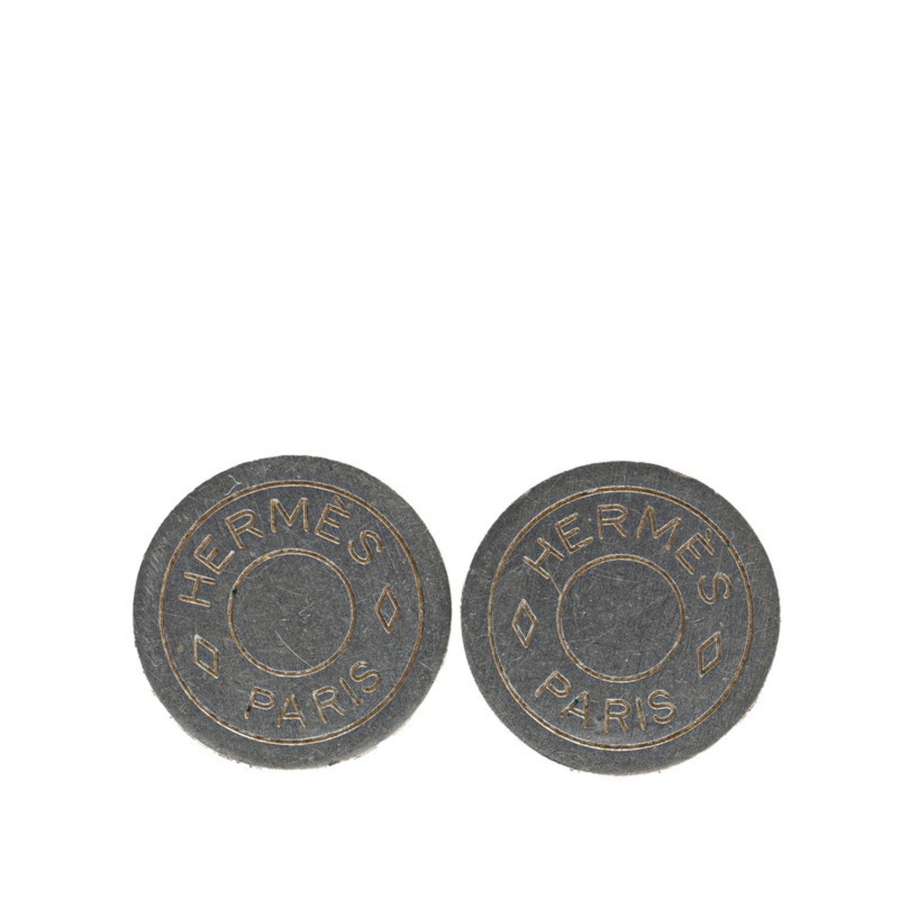Hermes Serie Earrings Metal