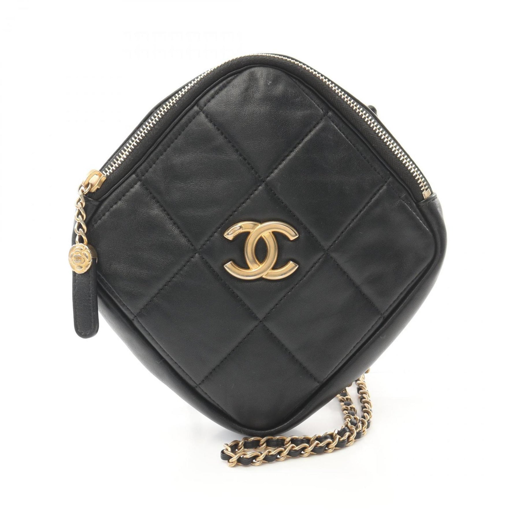 CHANEL Matelasse Shoulder Bag Lambskin (Sheepskin)