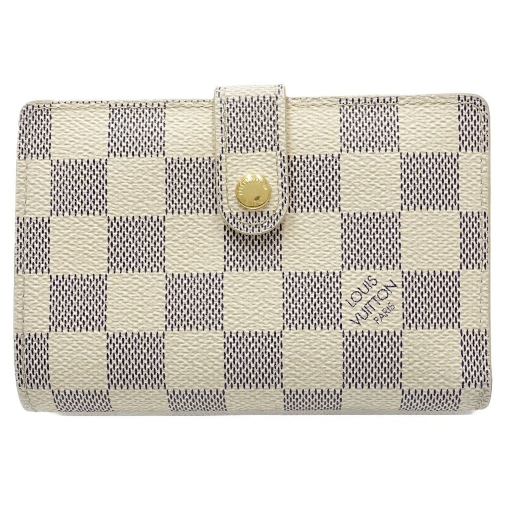 Louis Vuitton Damier Azur Bi-fold Wallet Portefeuille Viennois