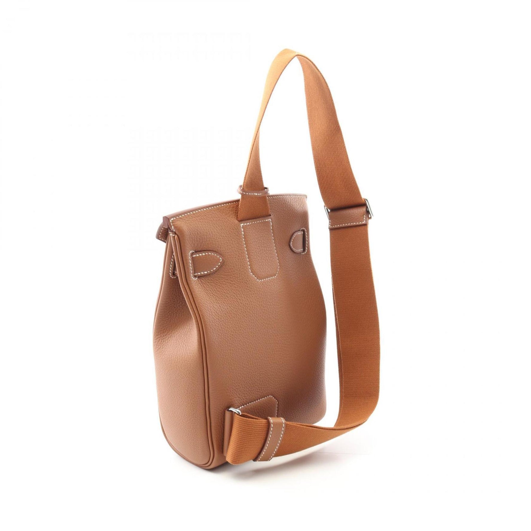 Hermes Hermès Kelly Akkad PM waist bag/body bag in Togo leather, brown for men and women.