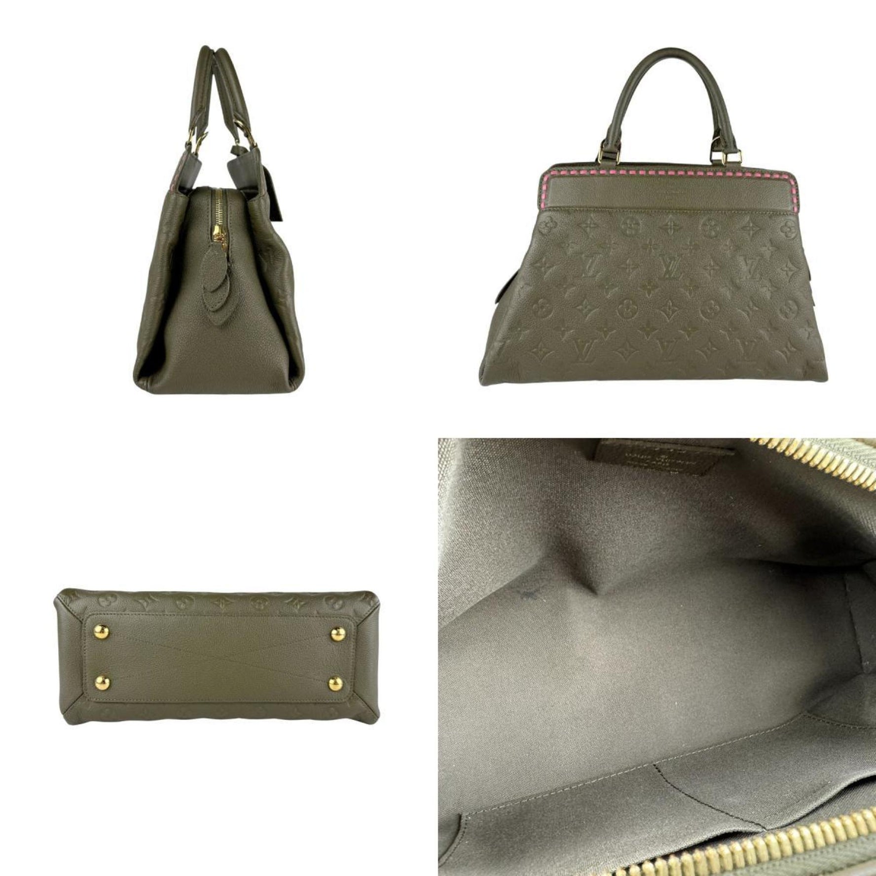 Louis Vuitton Monogram Empreinte Vosges Handbag/Shoulder Bag