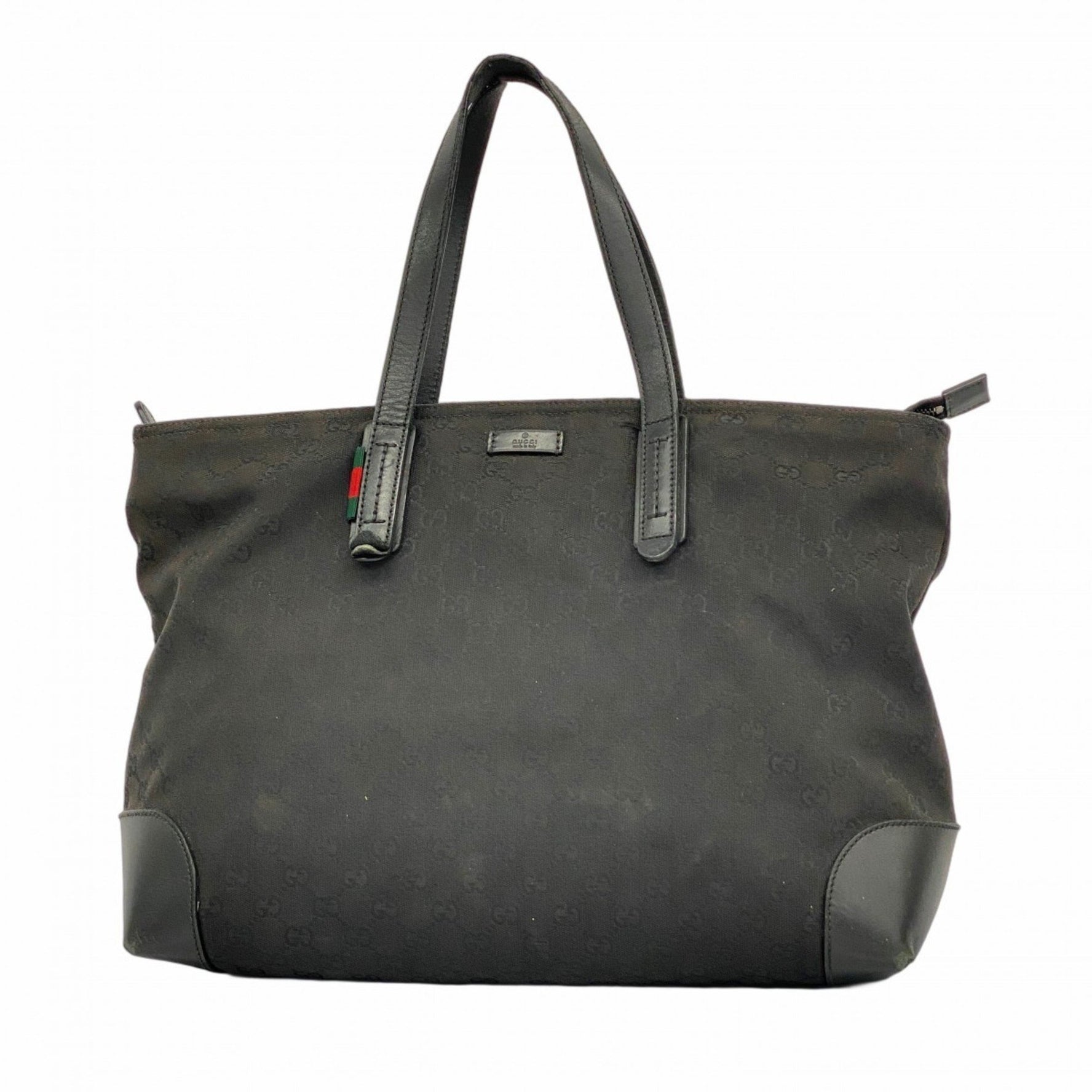 Gucci Tote Bag GG Canvas Sherry Line