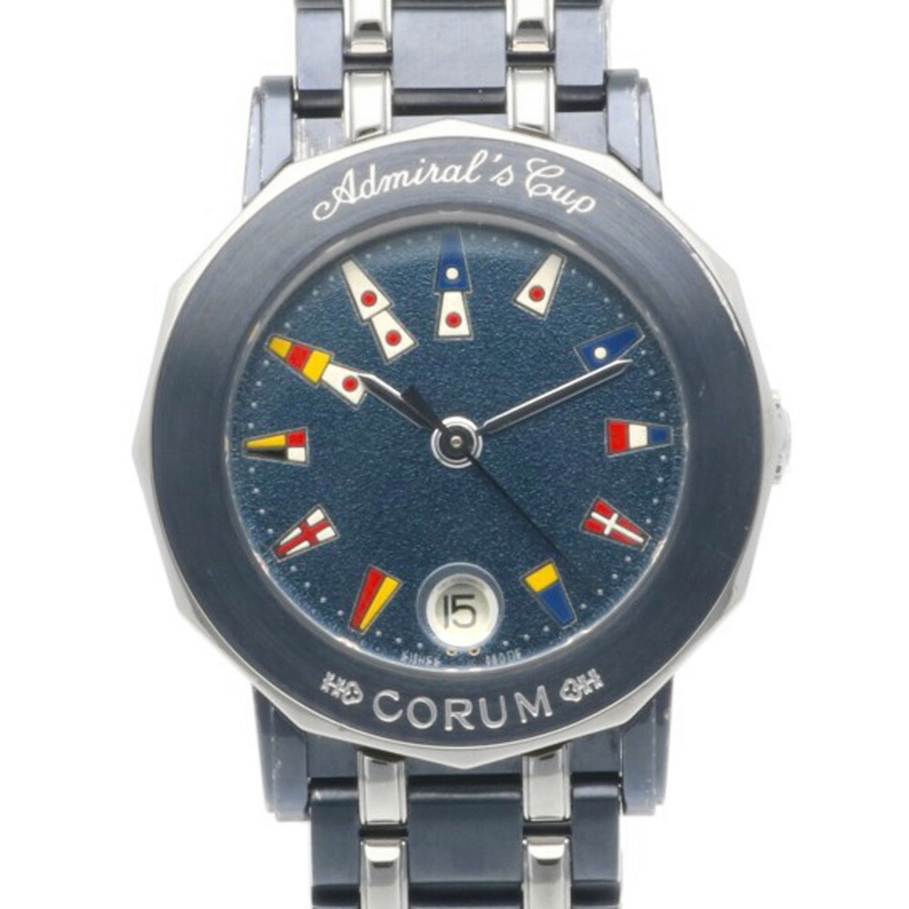 Corum Admiral's Cup Watch Stainless Steel Quartz Ladies