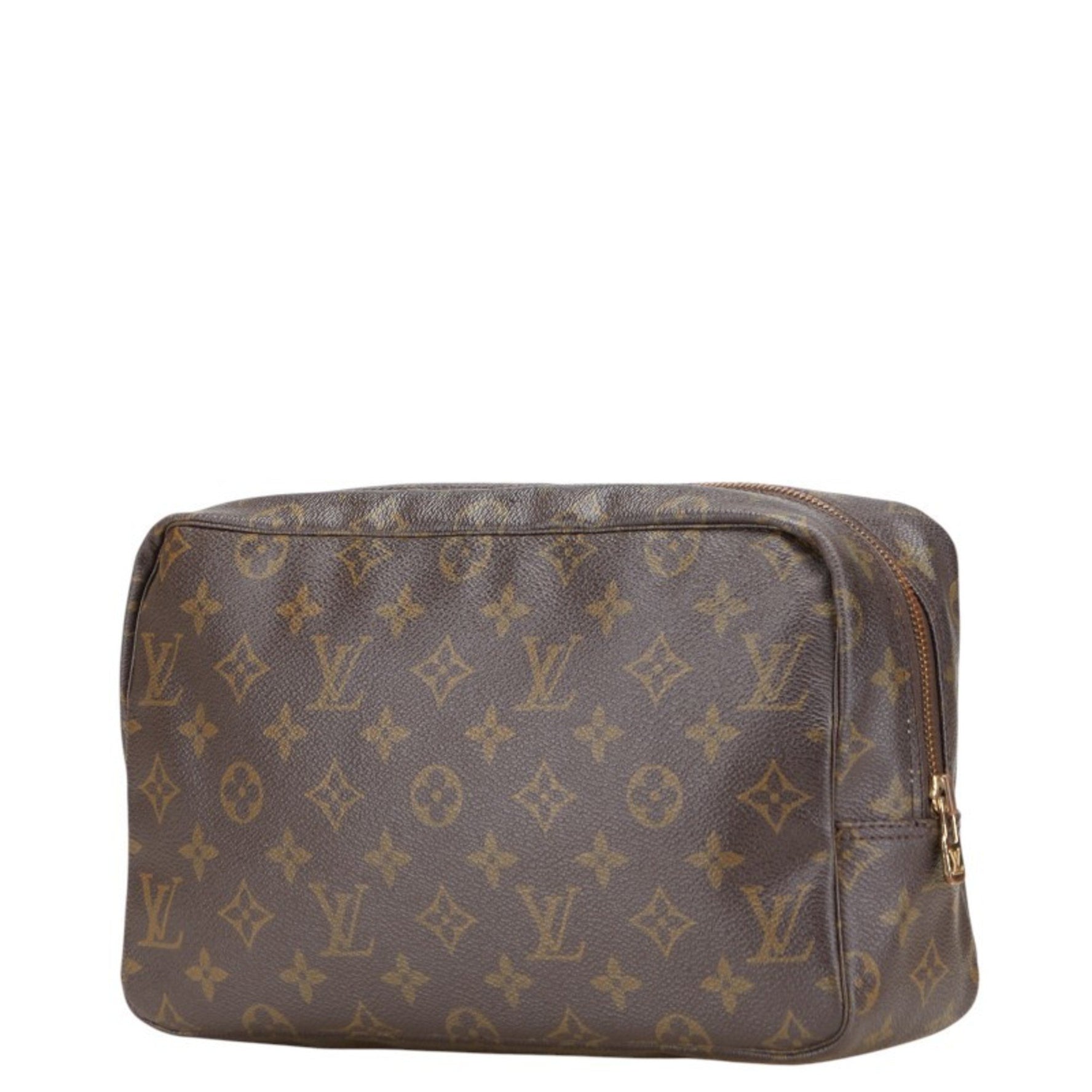 Louis Vuitton Monogram True Toilet 28 Second Bag/Clutch Bag Brown PVC LOUIS VUITTON