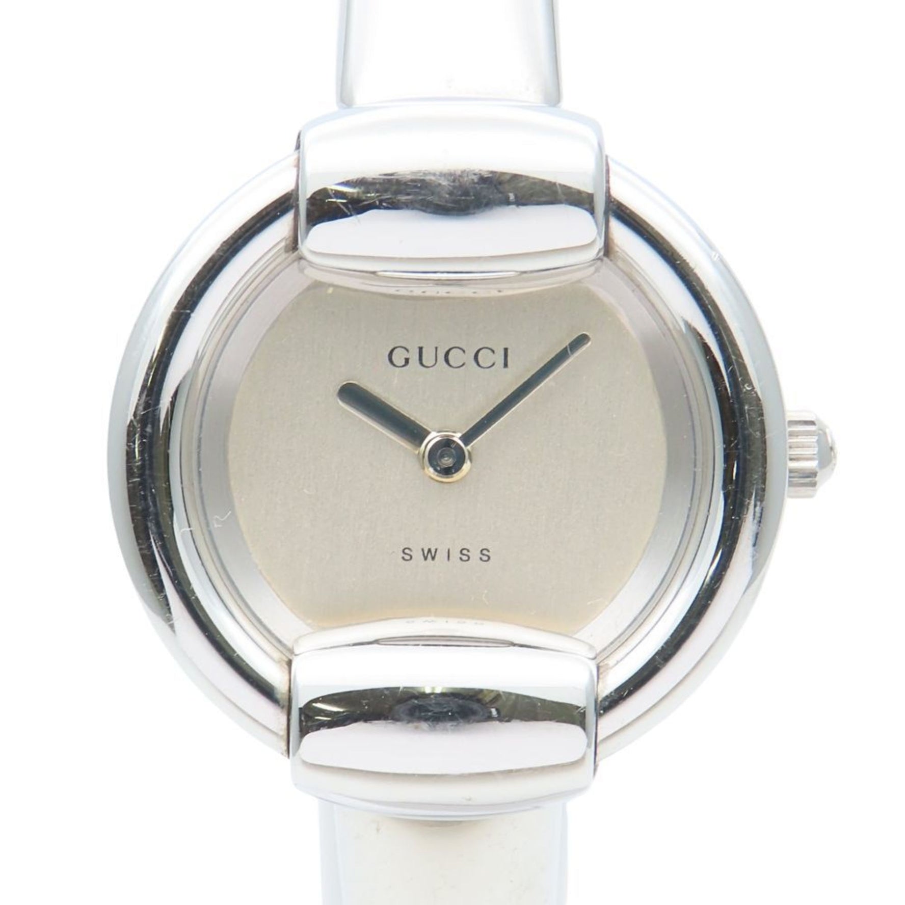 Gucci Watch, Stainless Steel, Silver Dial