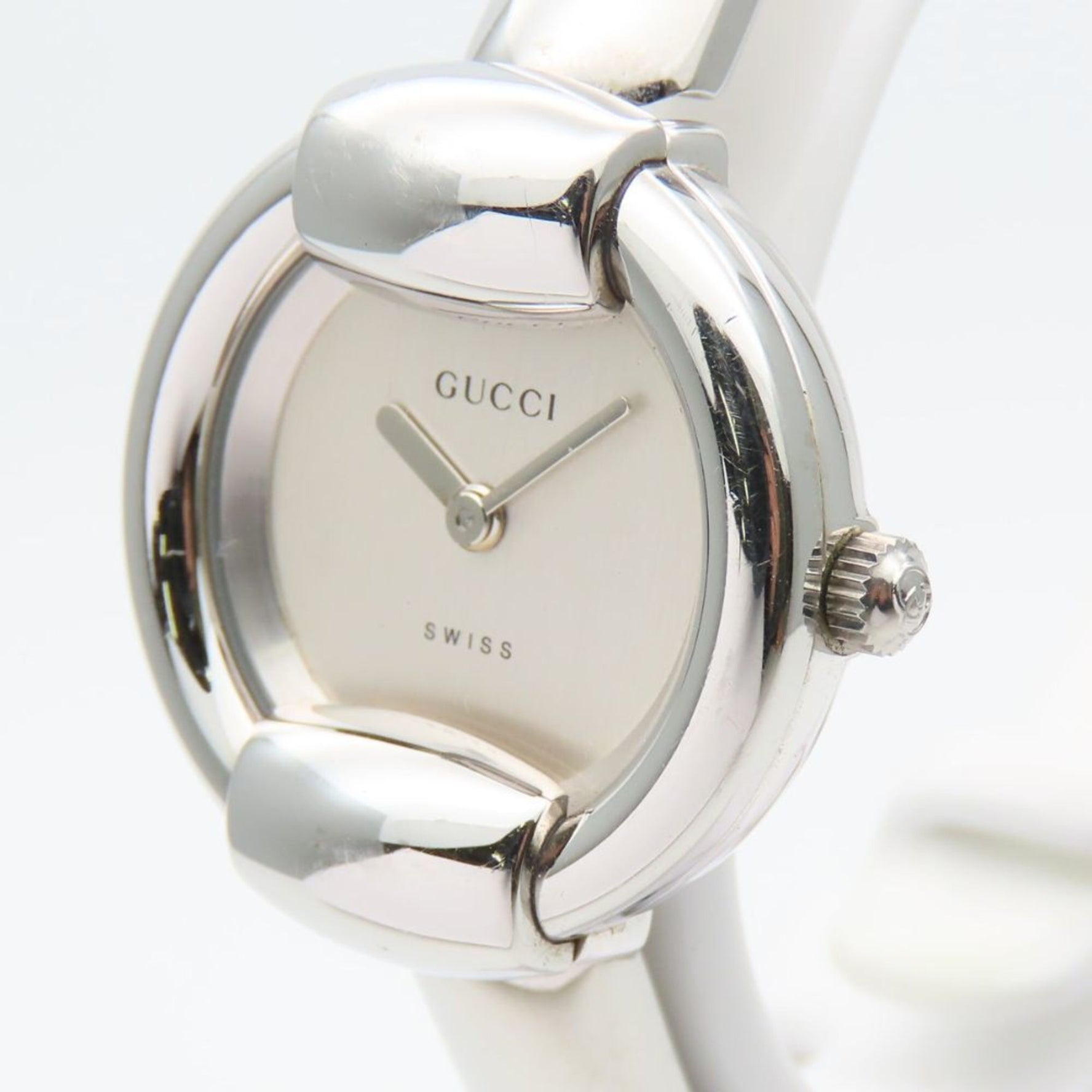 Gucci Watch, Stainless Steel, Silver Dial