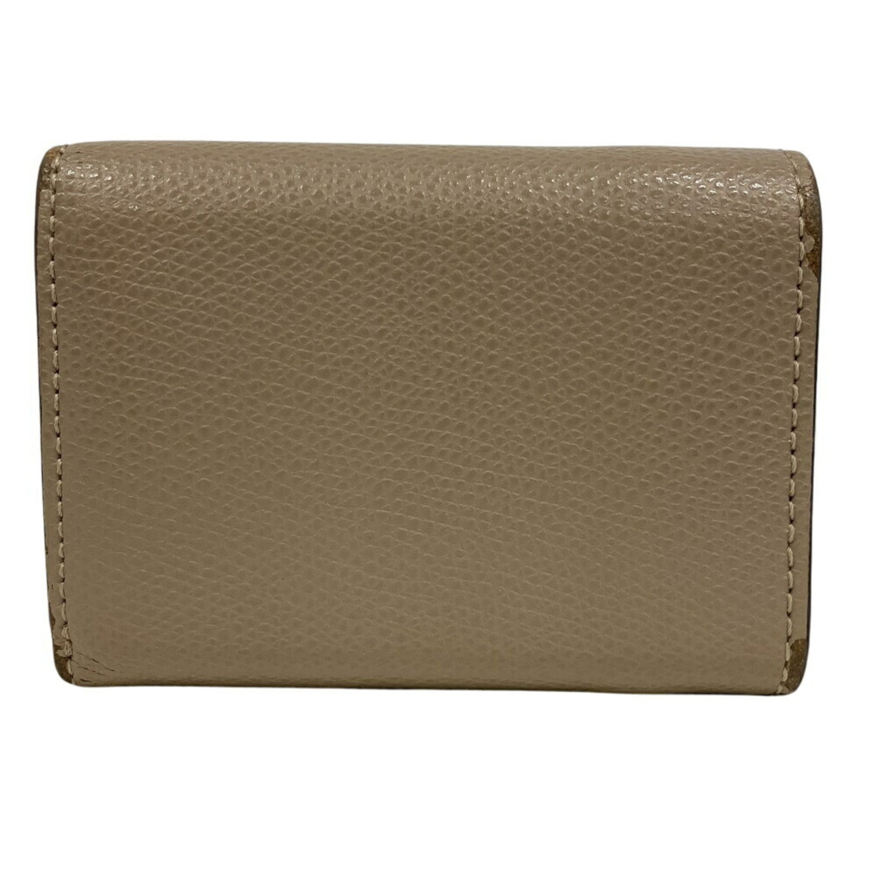 FENDI Micro Compact Wallet Tri-fold Coin Purse Bills Cards