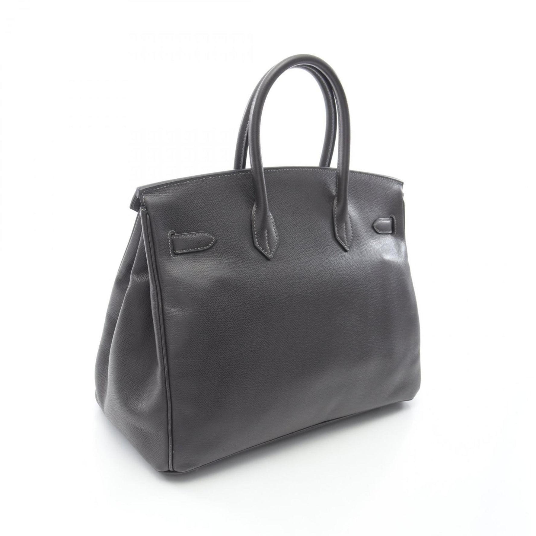 Hermes Hermès Birkin 35 handbag, leather, Couchvel, women's, gray