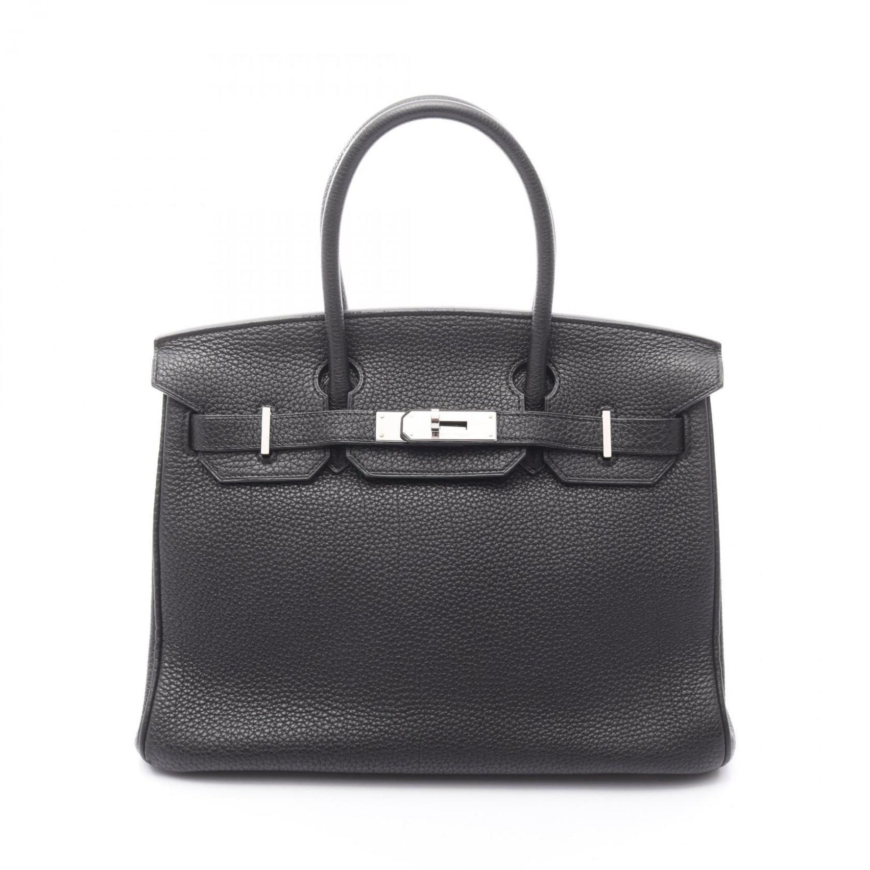 Hermes Birkin 30 Handbag, Leather Togo Togo, Women's, Black