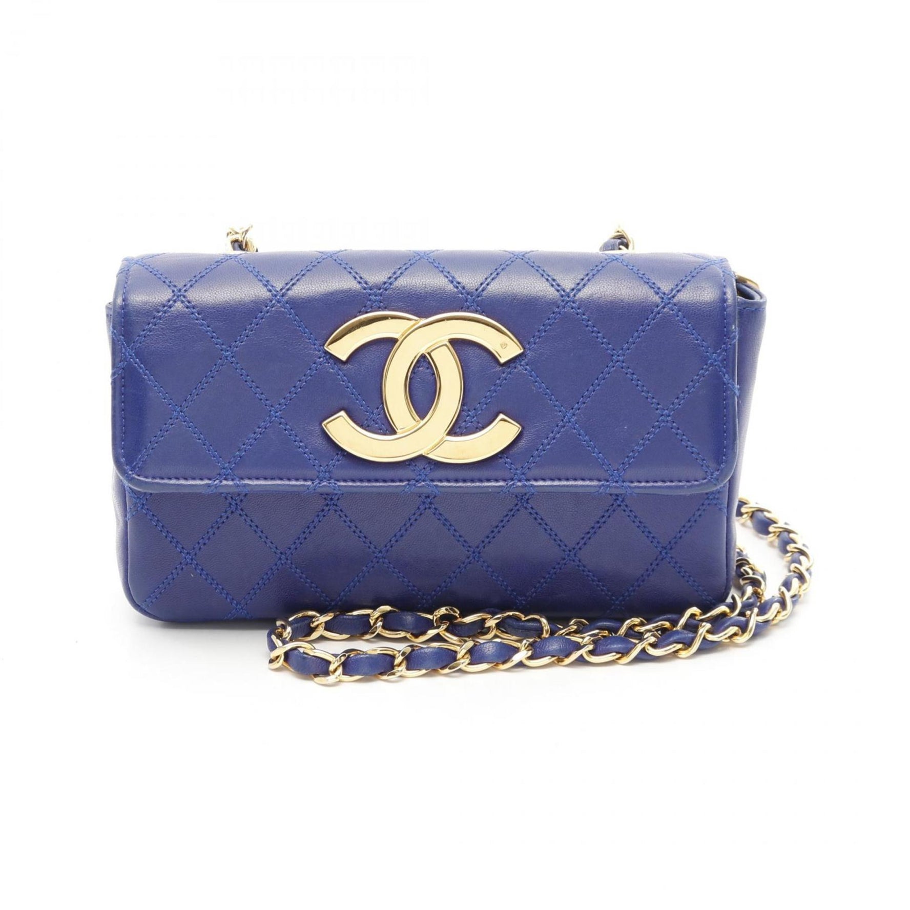 CHANEL Matelasse Shoulder Bag, Lambskin