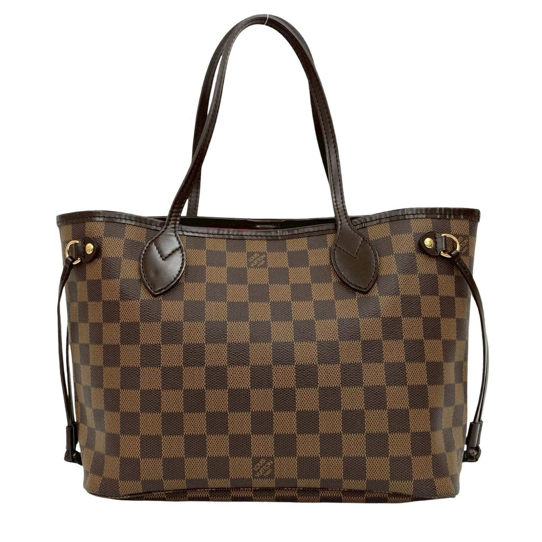Nearly unused Louis Vuitton Neverfull PM Damier Leather Handbag/Mini Tote Bag