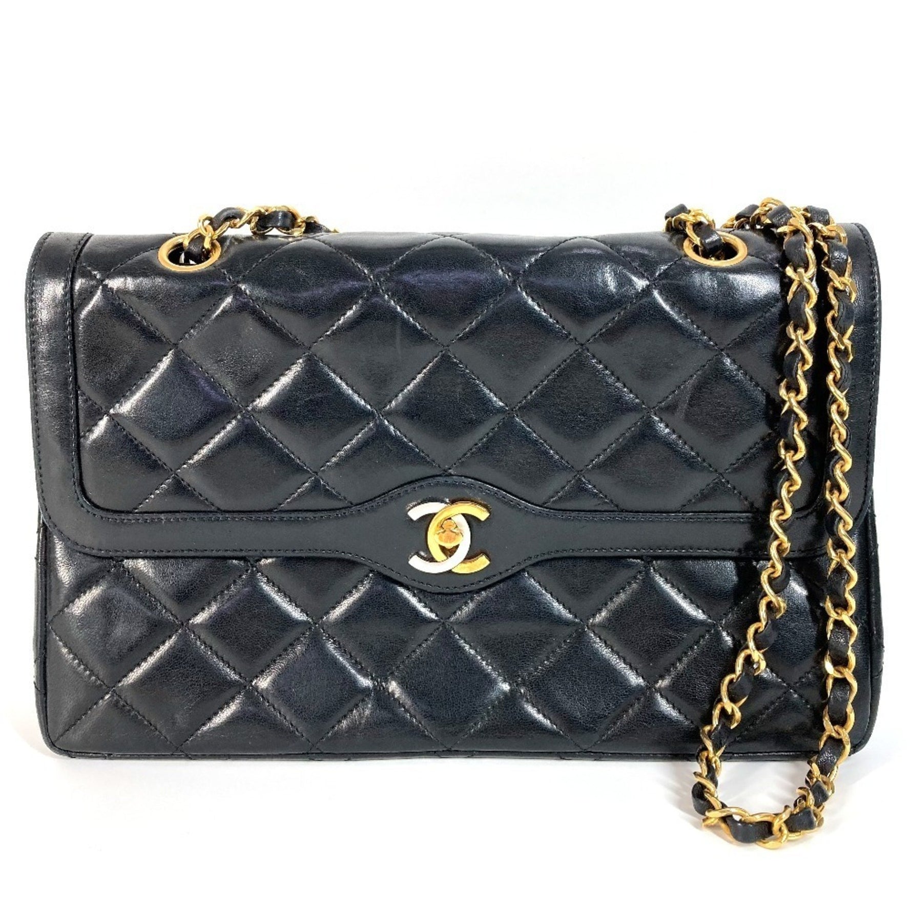 CHANEL Matelasse Quilted CC Coco Mark Paris Limited Edition Bag W Chain Crossbody Flap Shoulder Lambskin