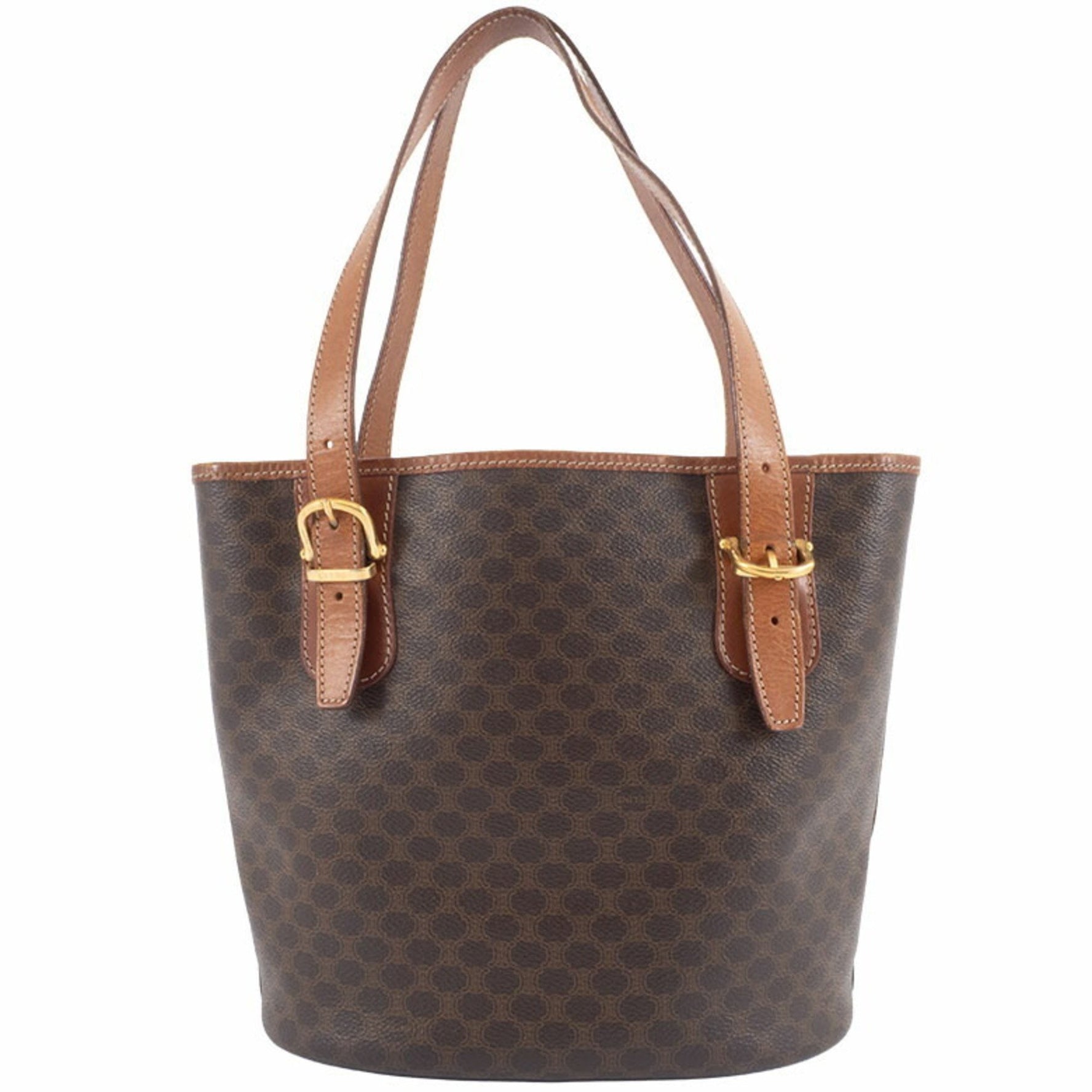 Celine Macadam Tote Bag Shoulder PVC | Leather Old