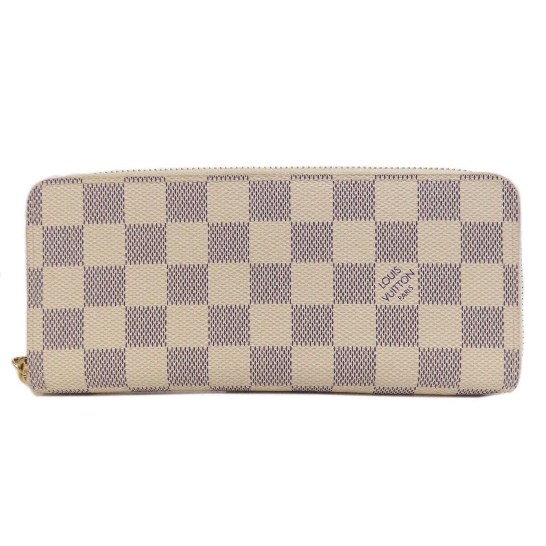Louis Vuitton Portefeuille Clemence Long Wallet in Damier Canvas