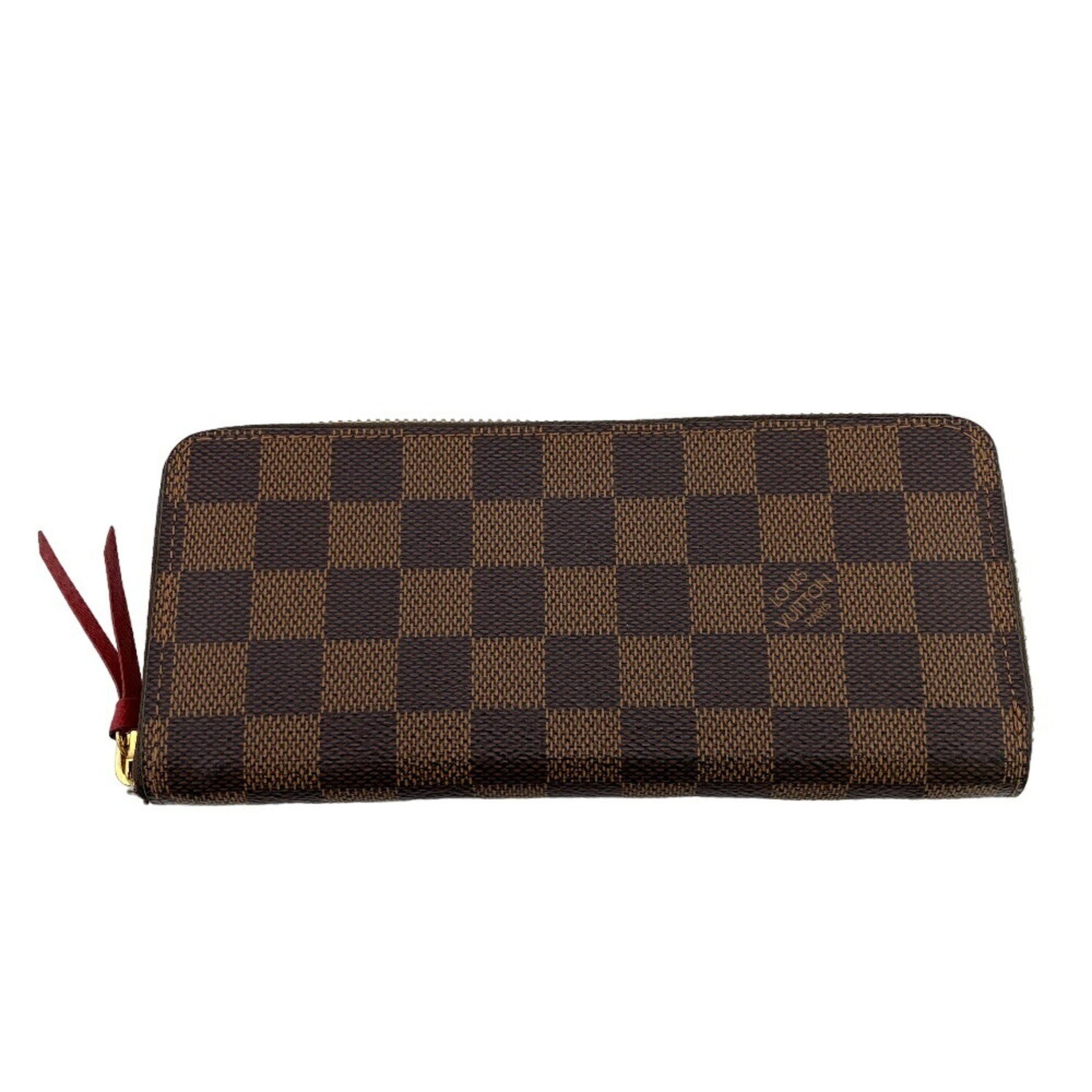 Louis Vuitton Portefeuille Clemence Round Damier Long Wallet