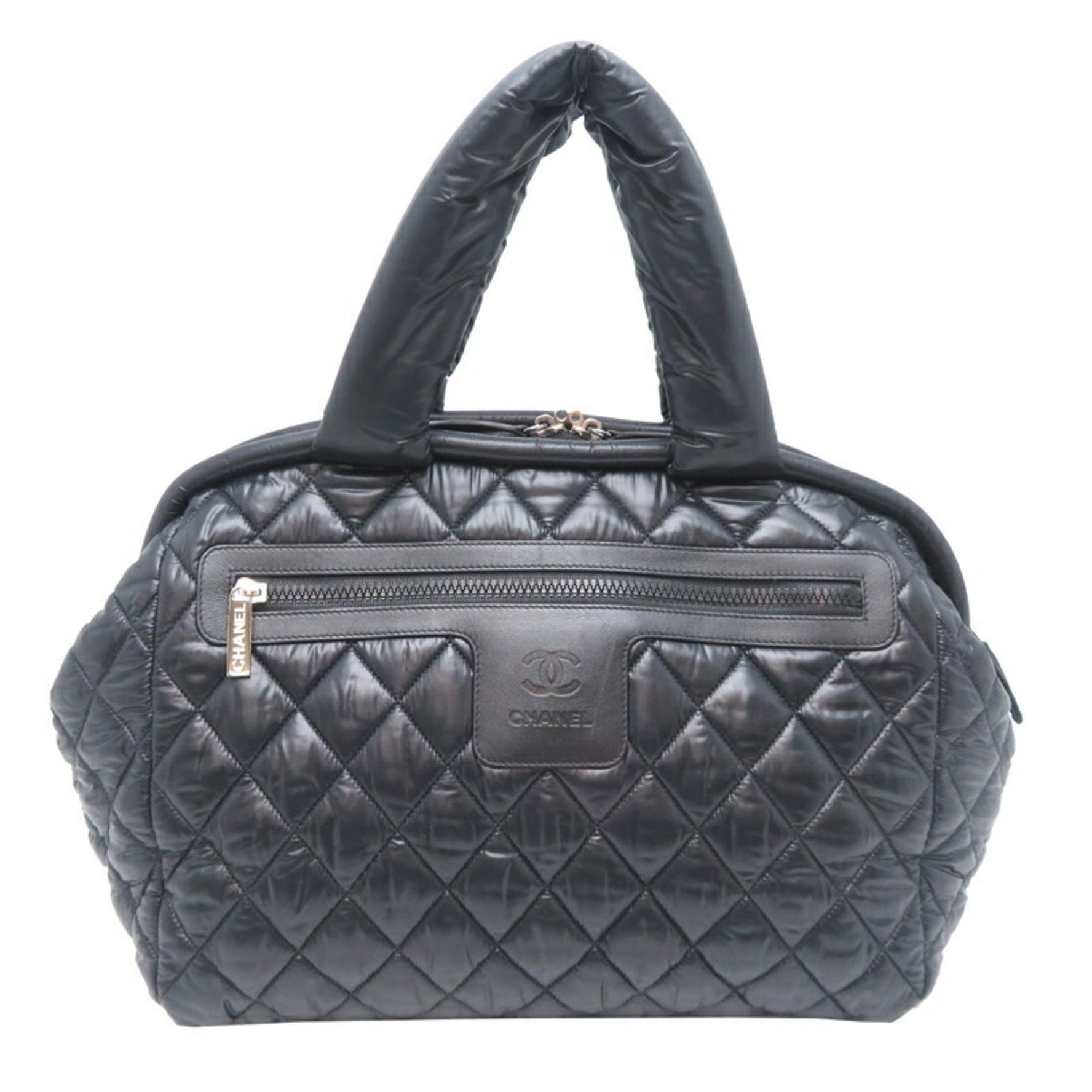 Chanel Coco Cocoon Tote Bag Handbag Nylon
