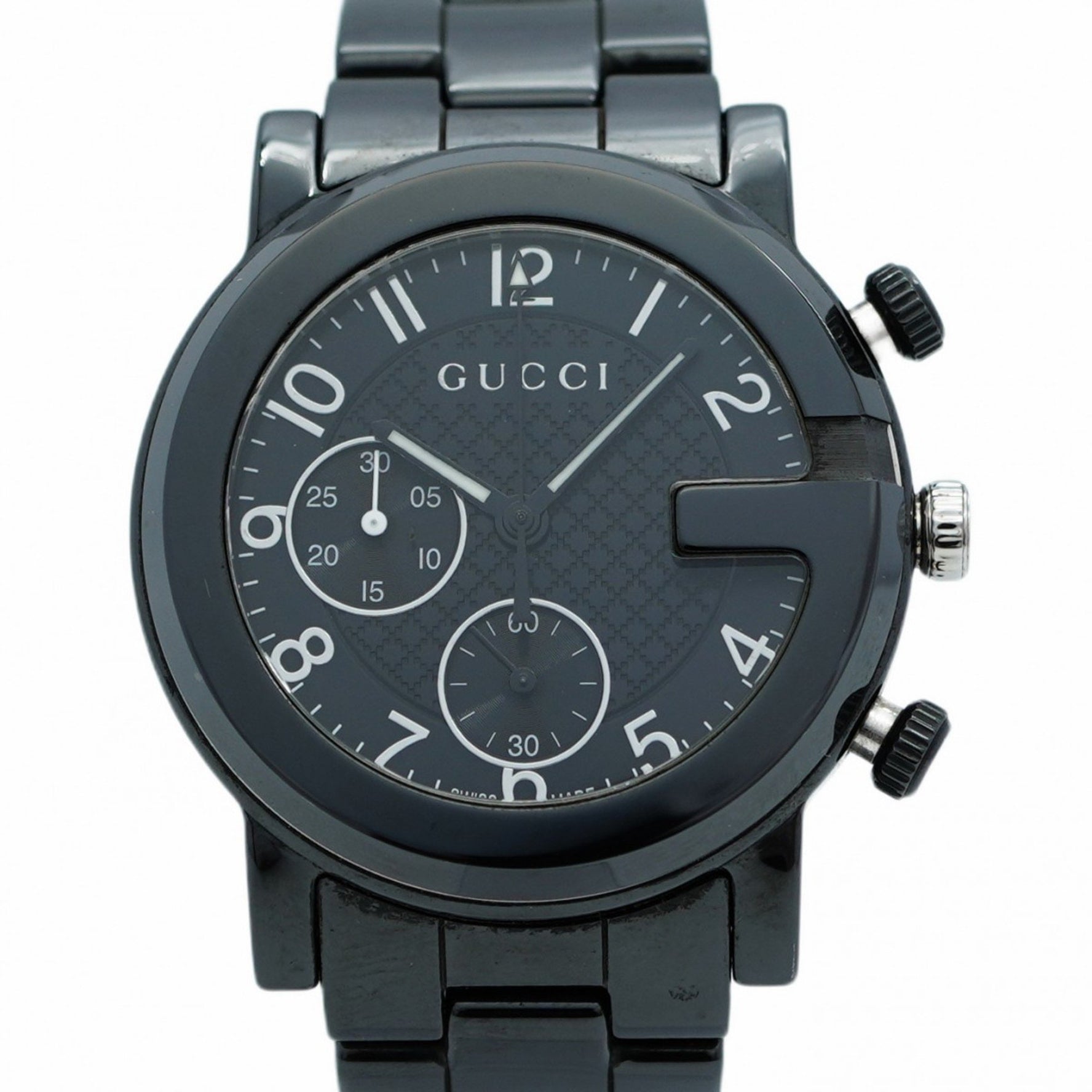 Gucci G Chrono 101.3 Black Dial Watch